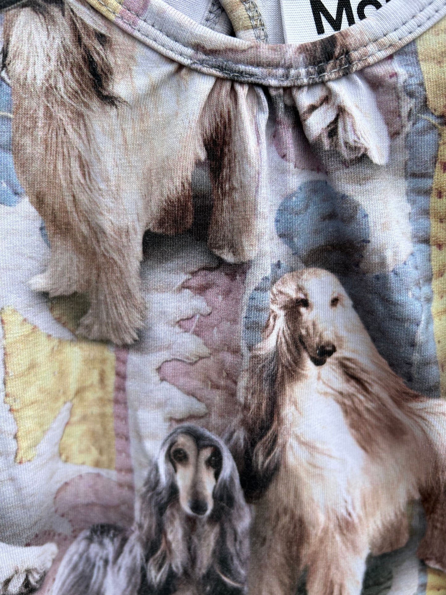 Grey dogs dress 18m (86cm)