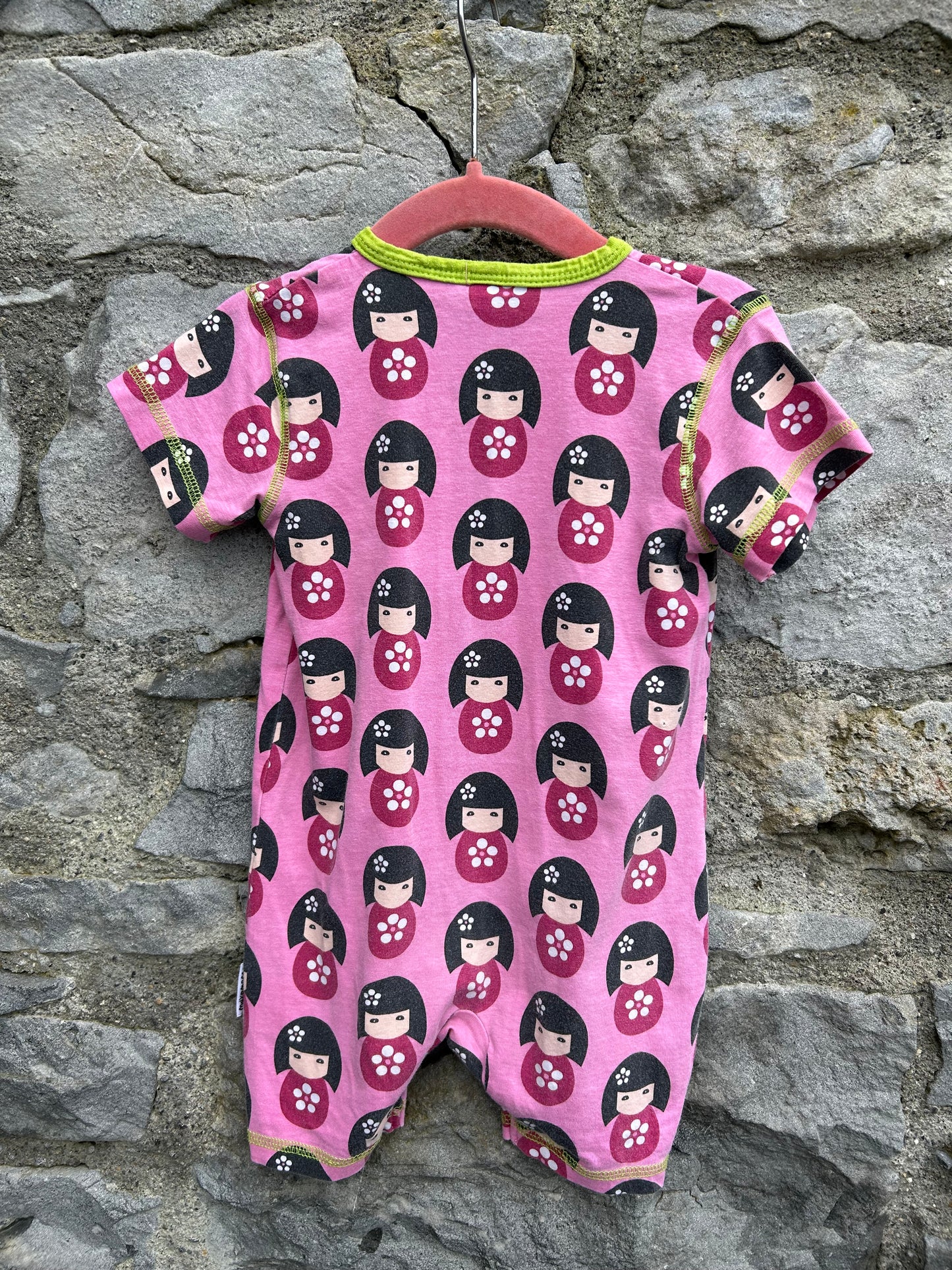 Dolls pink rompers 9-12m (74-80cm)