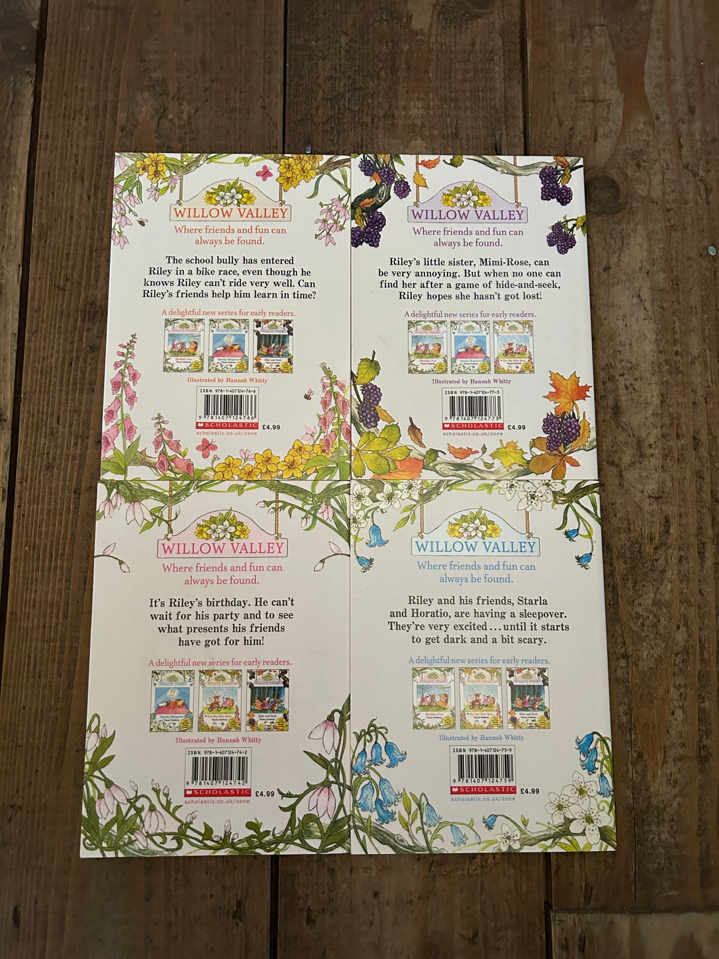 Willow valley set by Tracey Corderoy