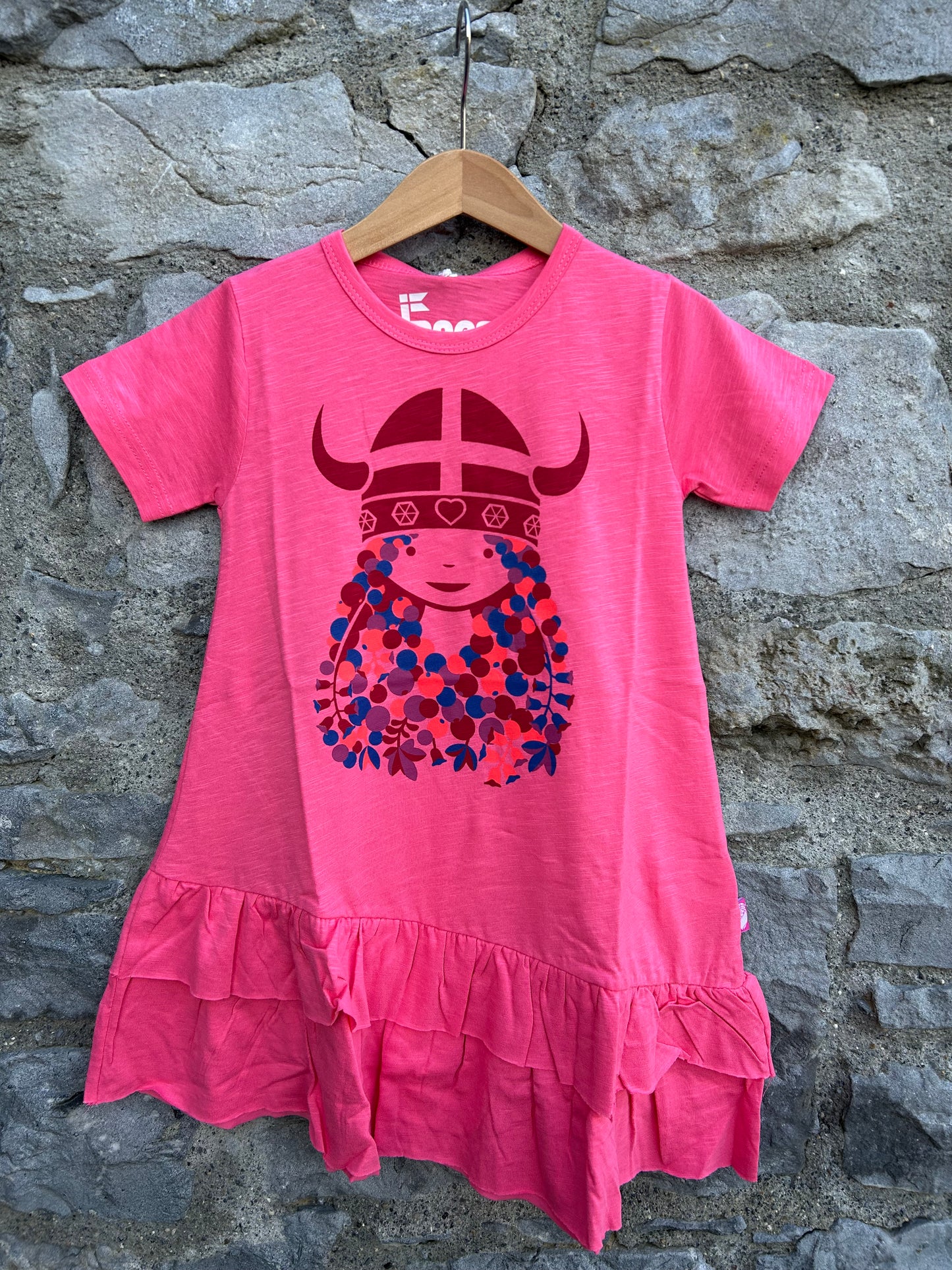 Berry Freja pink dress 3-4y (98-104cm)