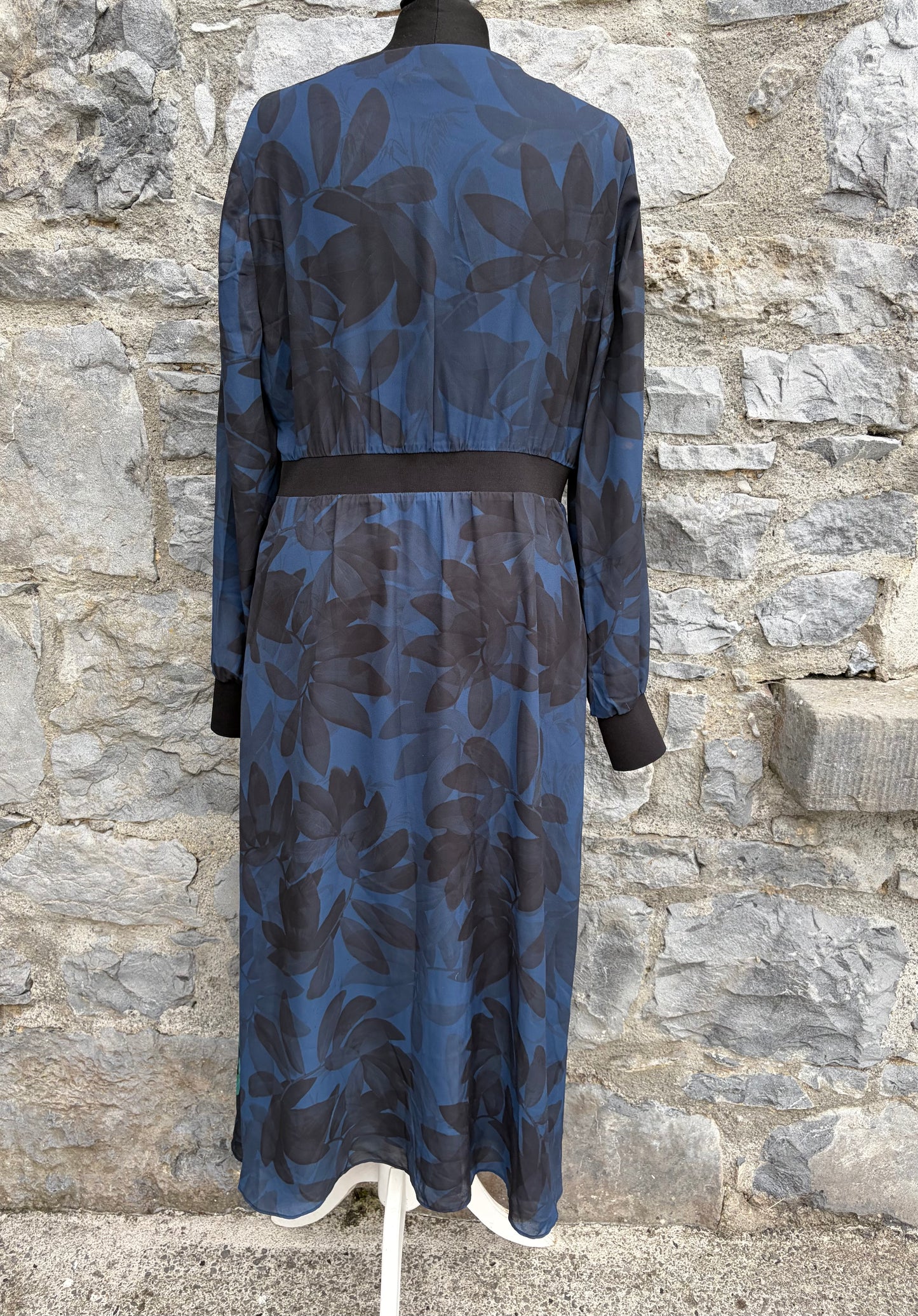 Emrall Houdini long-sleeve navy dress uk 14