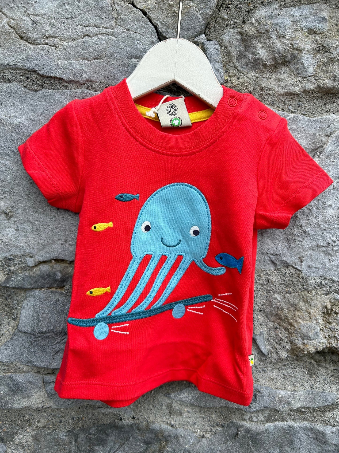 Koi Red Jellyfish T-shirt 3-6m (62-68cm)