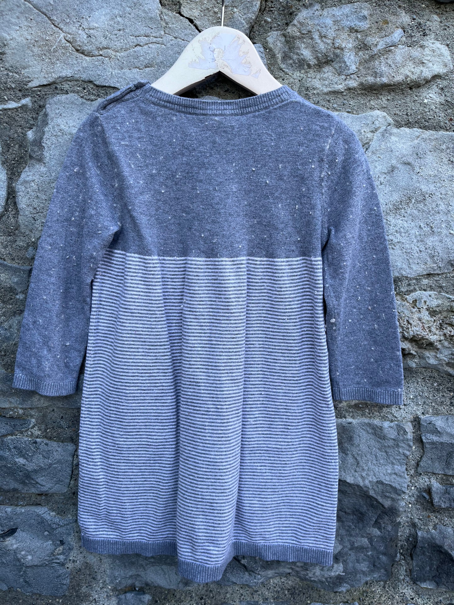 Grey dress 2-3y (92-98cm)