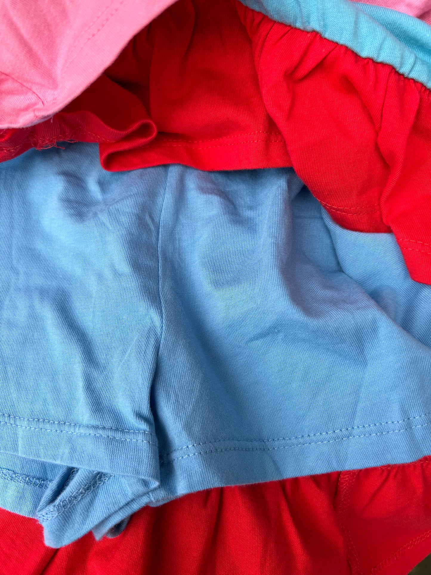 Rainbow ruffles skort 8-9y (128-134cm)
