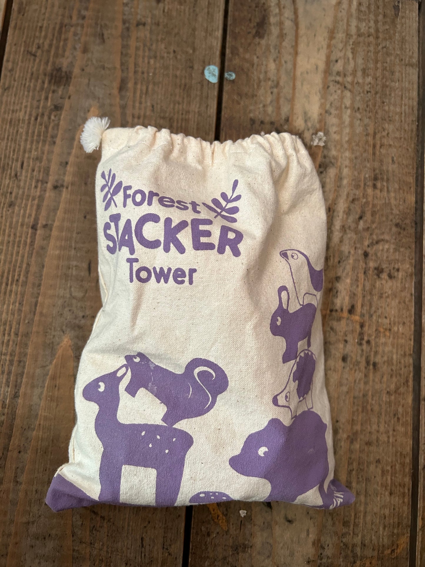 Forest stacker tower toy