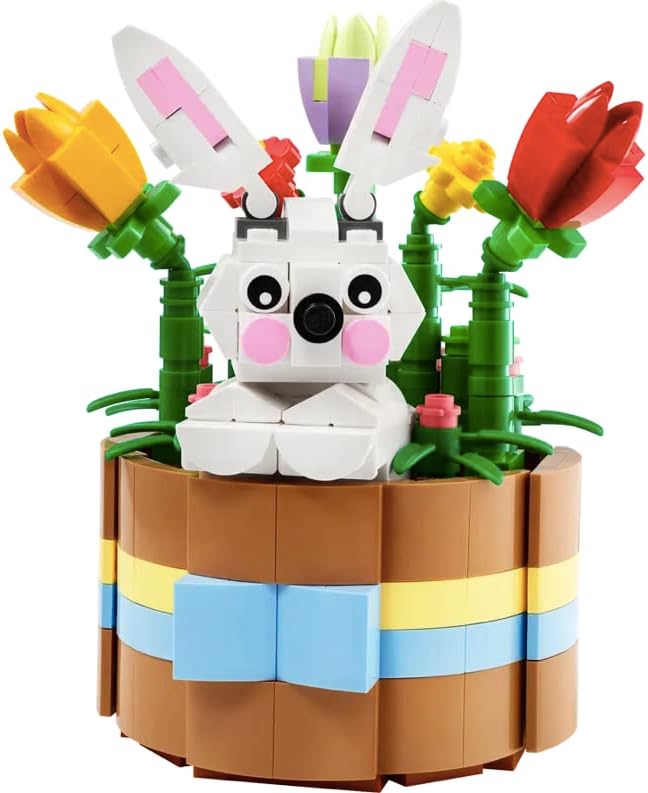 Lego easter basket rabbit