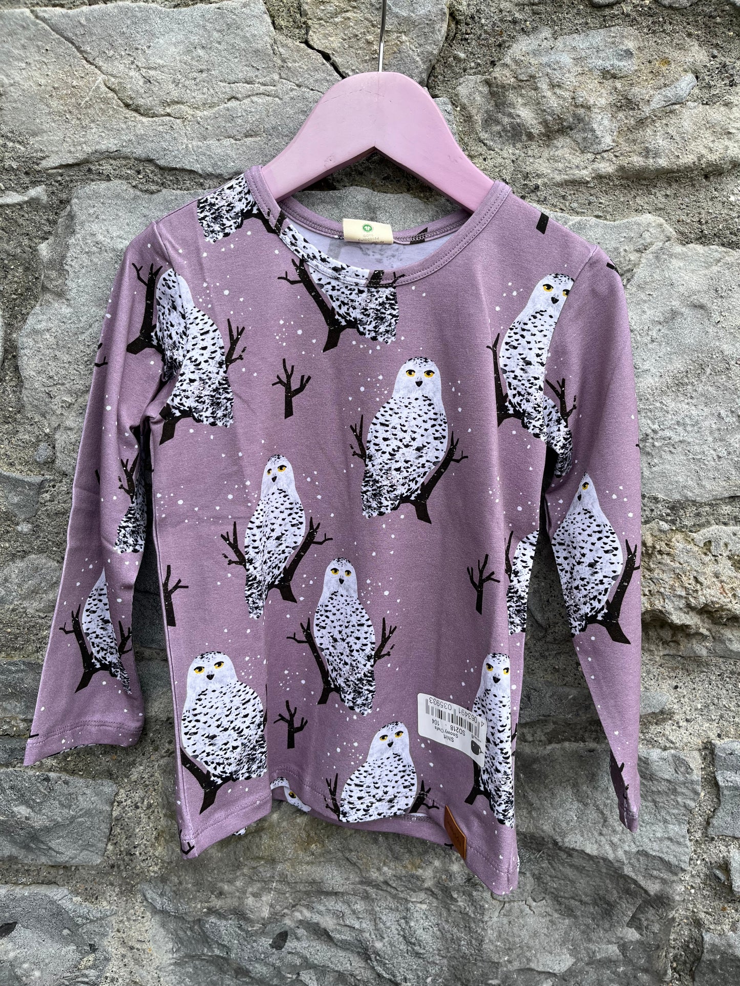 Snow owls top 3-4y (98-104cm)