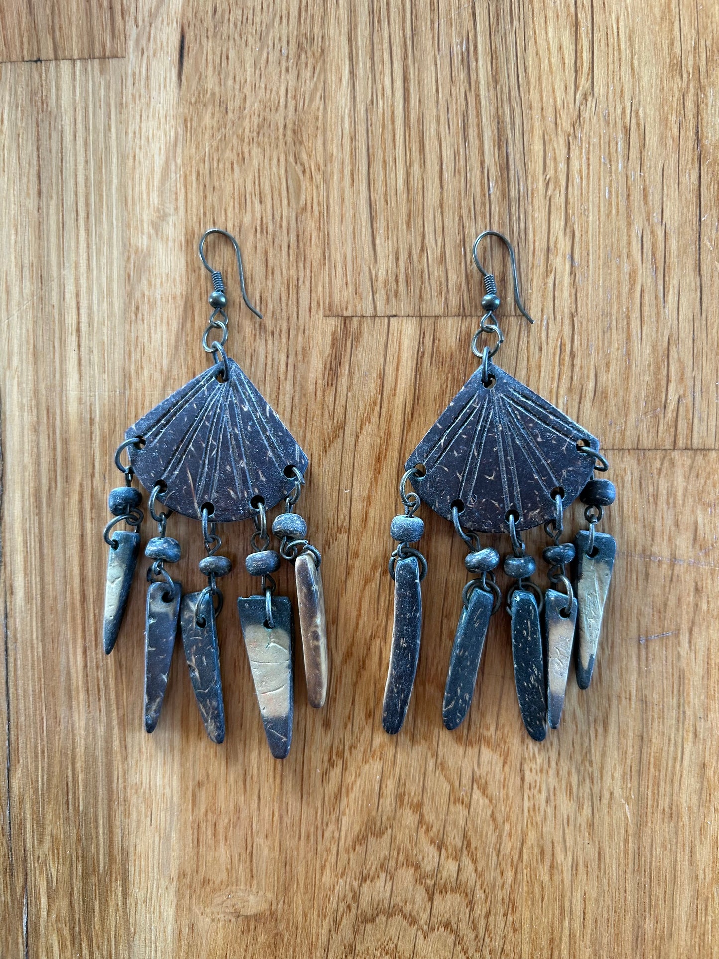 Coconut earrings