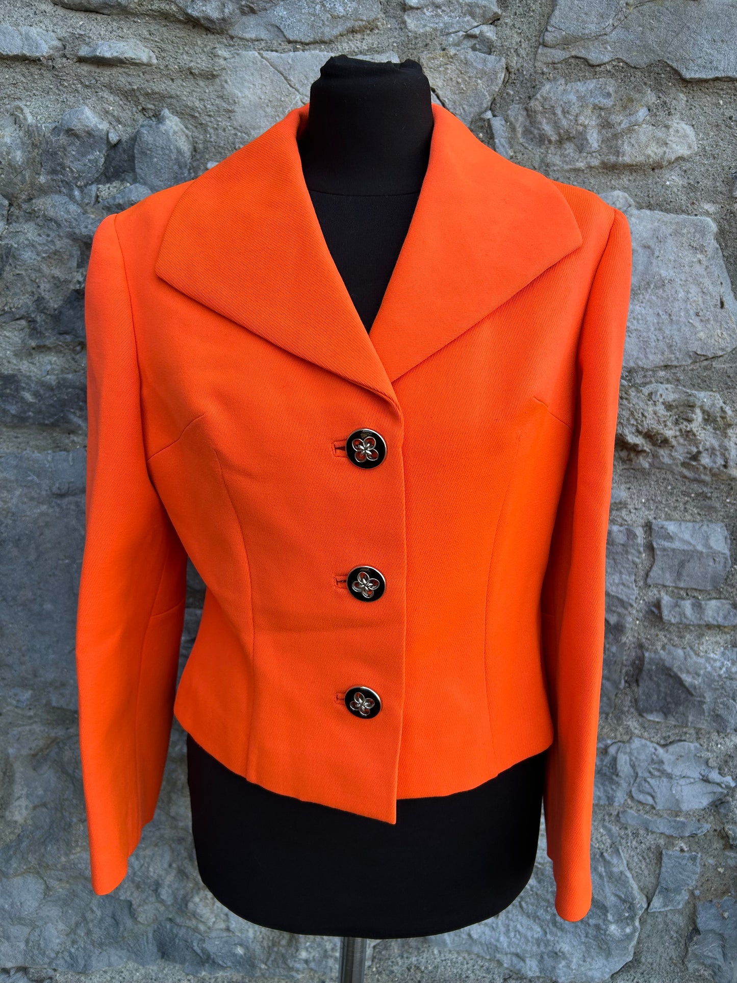 90s orange jacket uk 8-10