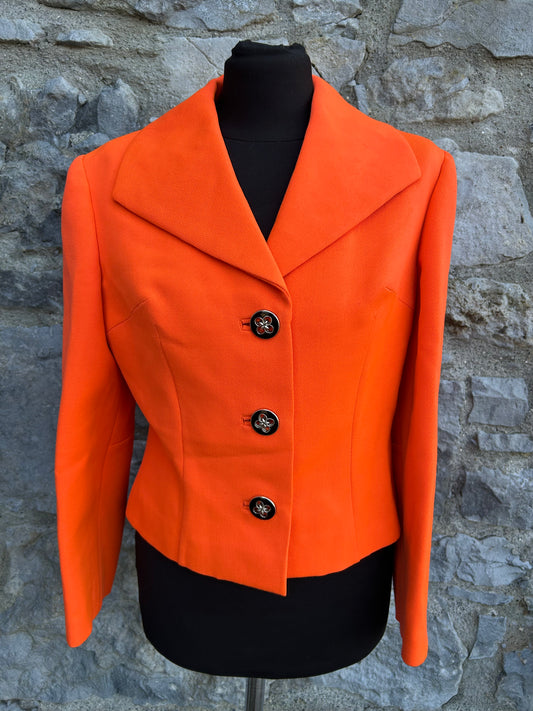 90s orange jacket uk 8-10