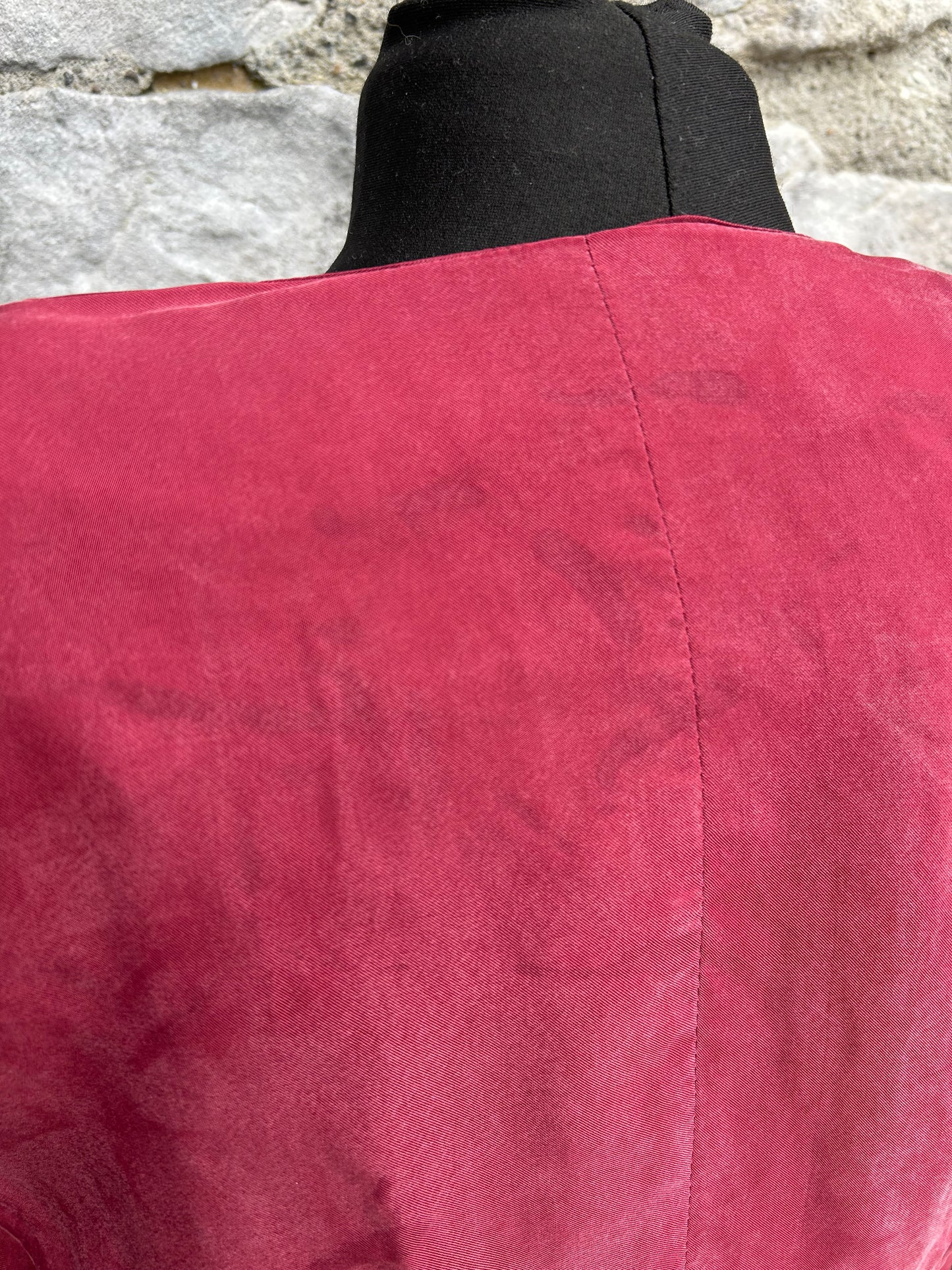 80s maroon bolero uk 12