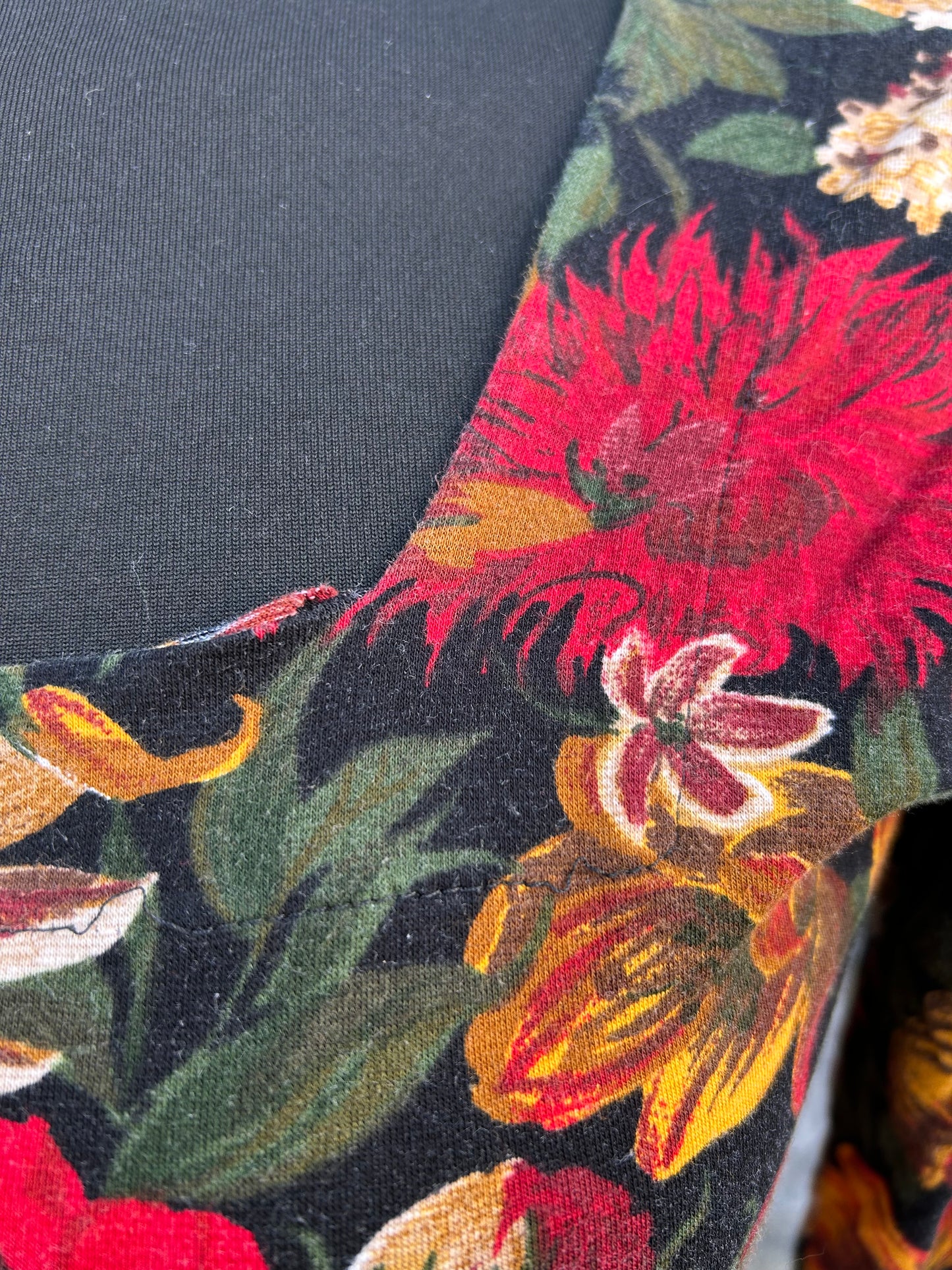 90s autumn flowers top uk 6-8
