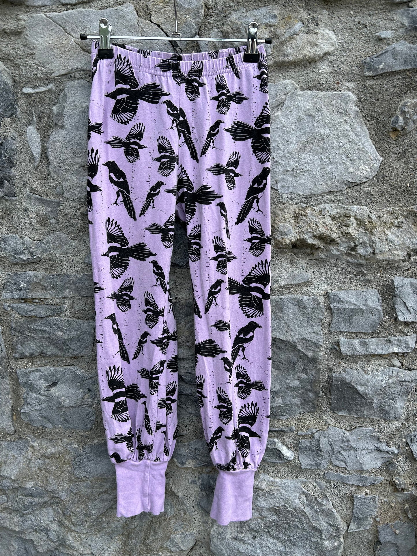 Pica pica lilac baggy pants 7-8y (122-128cm)