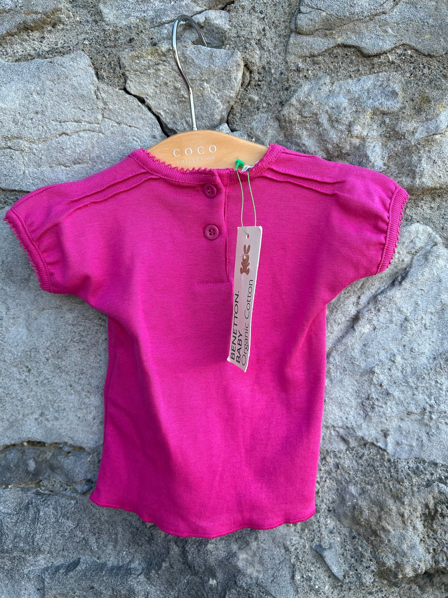 Nice babe club pink T-shirt 0-1m (50-56cm)