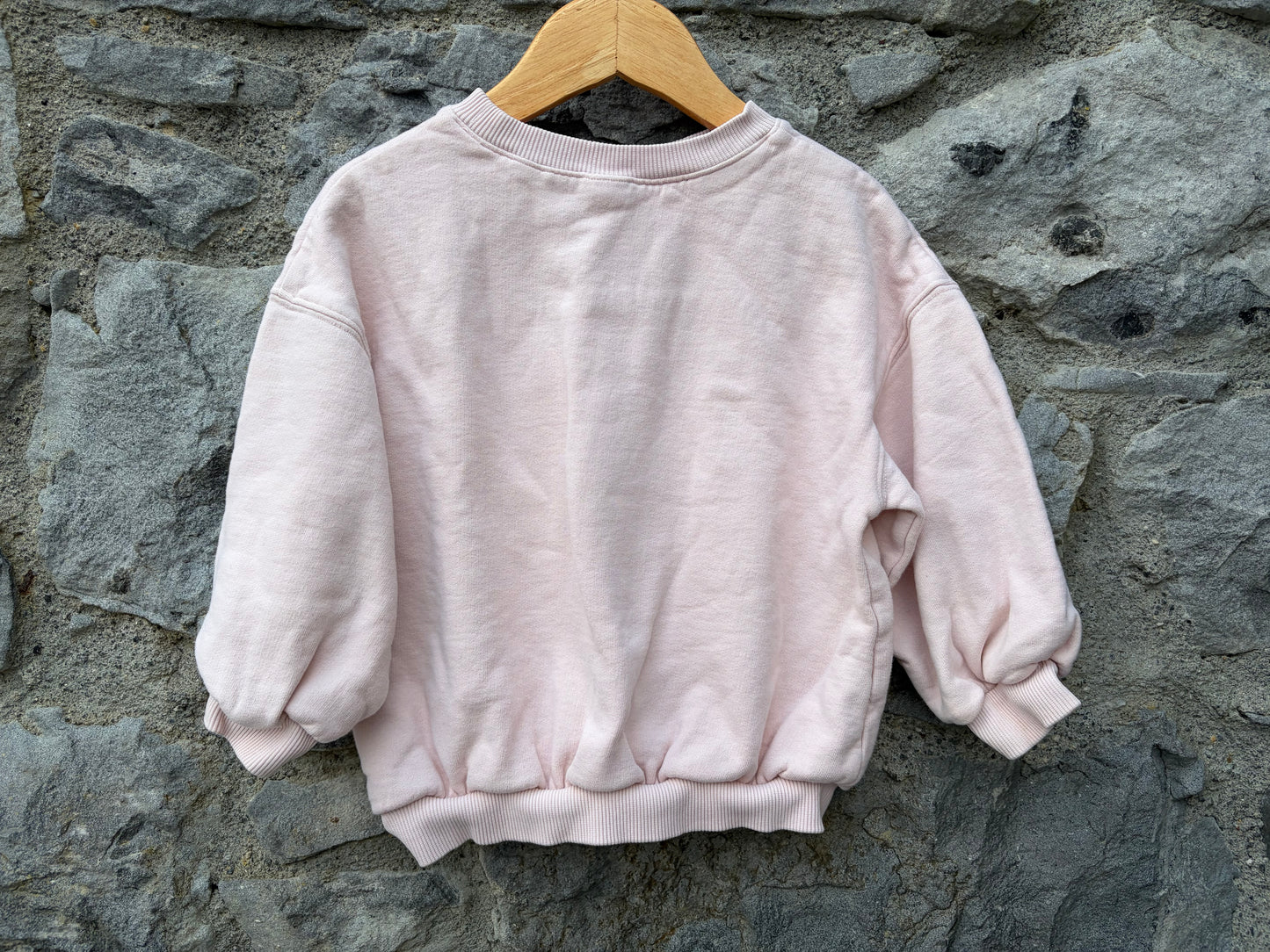 Bunny pink sweatshirt 3-4y (98-104cm)