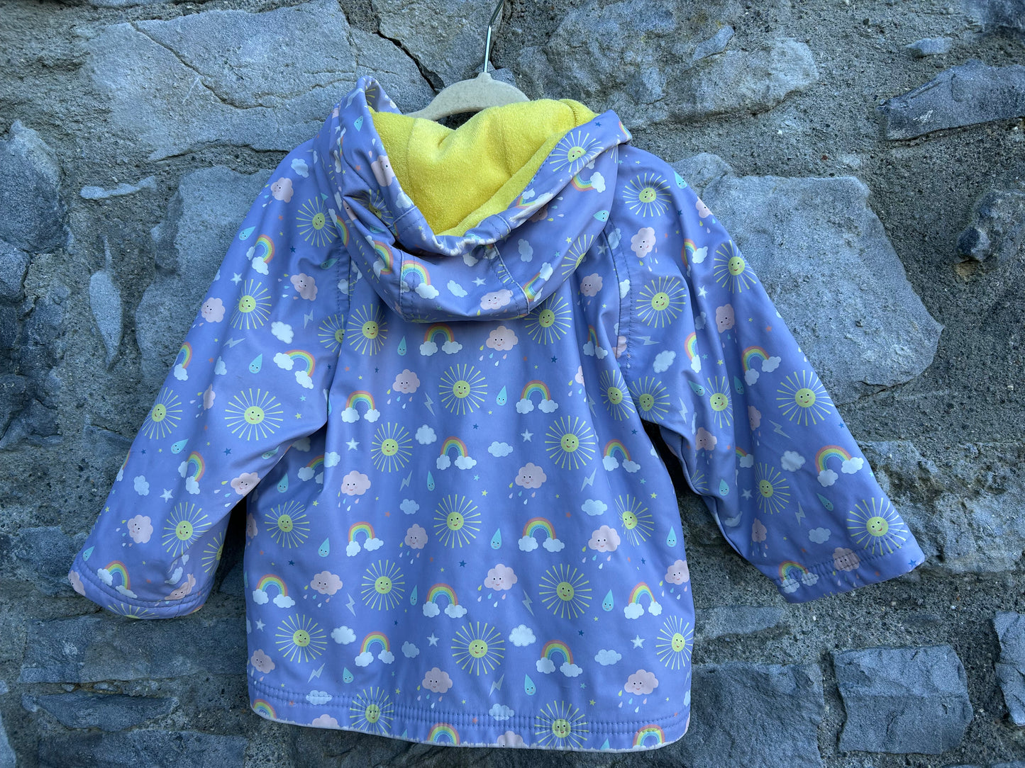 Blue weather raincoat 18-24m (86-92cm)