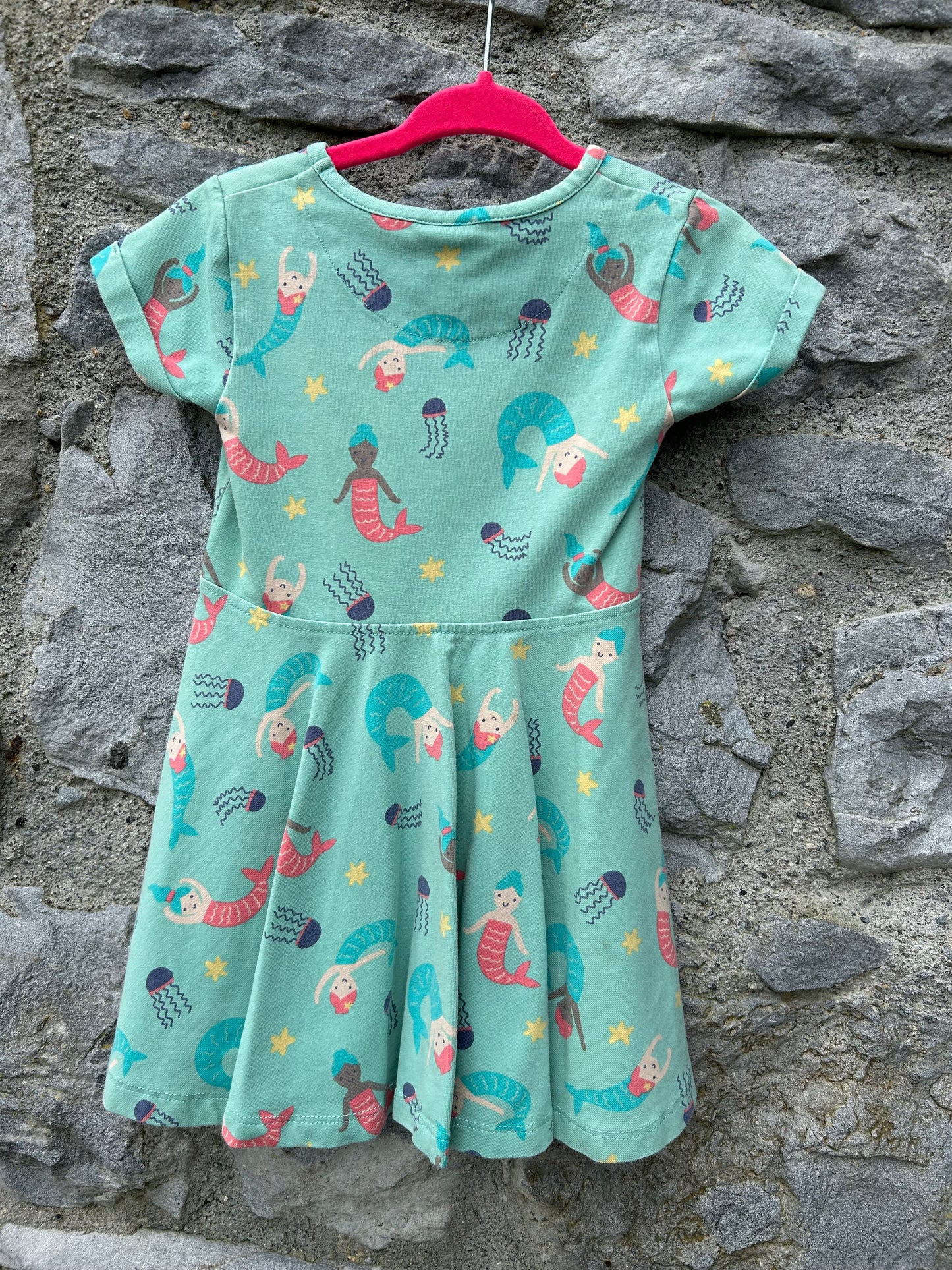 Mermaids green dress 12-18m (80-86cm)