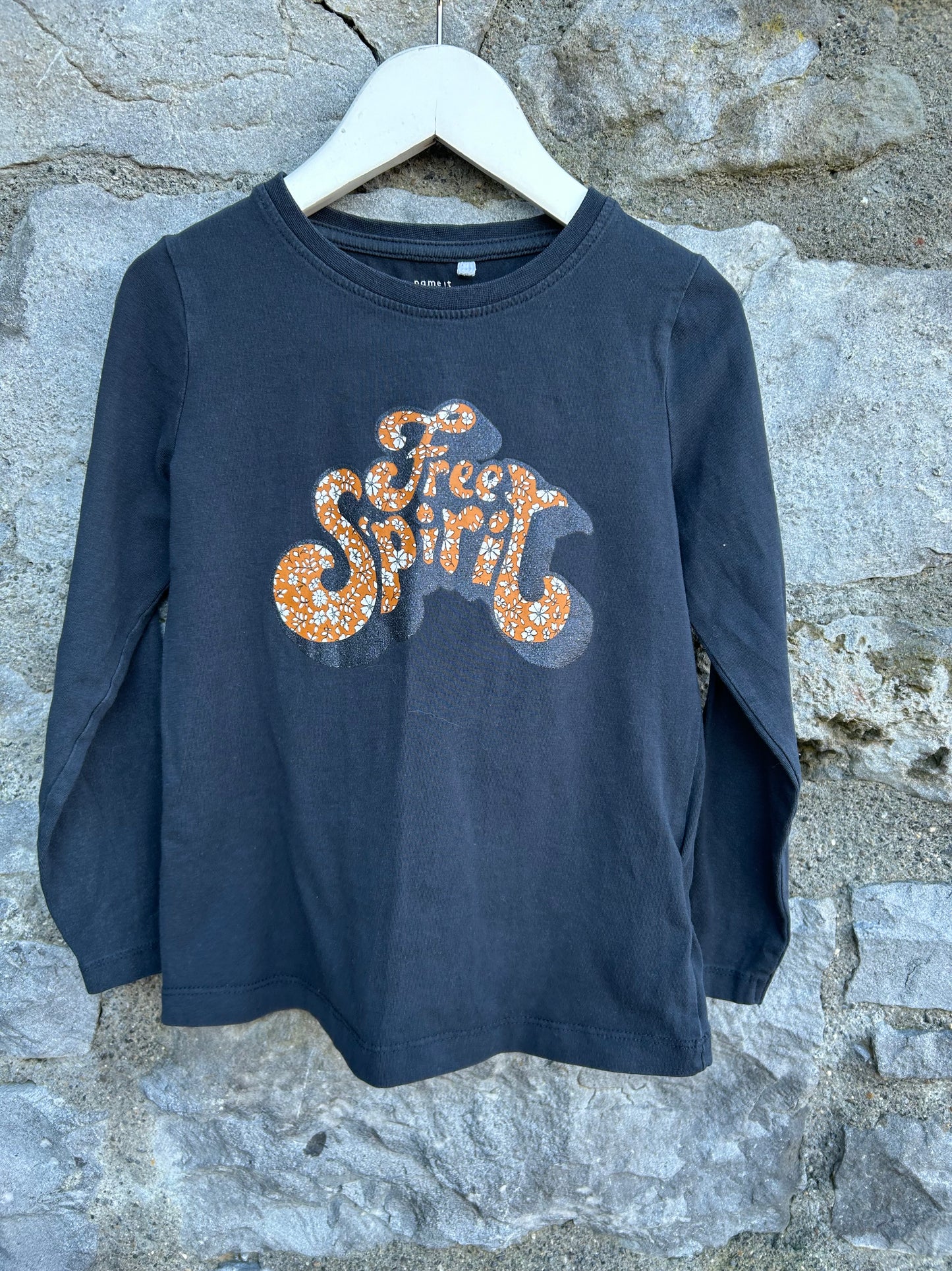 Free Spirit navy top 5-6y (110-116cm)