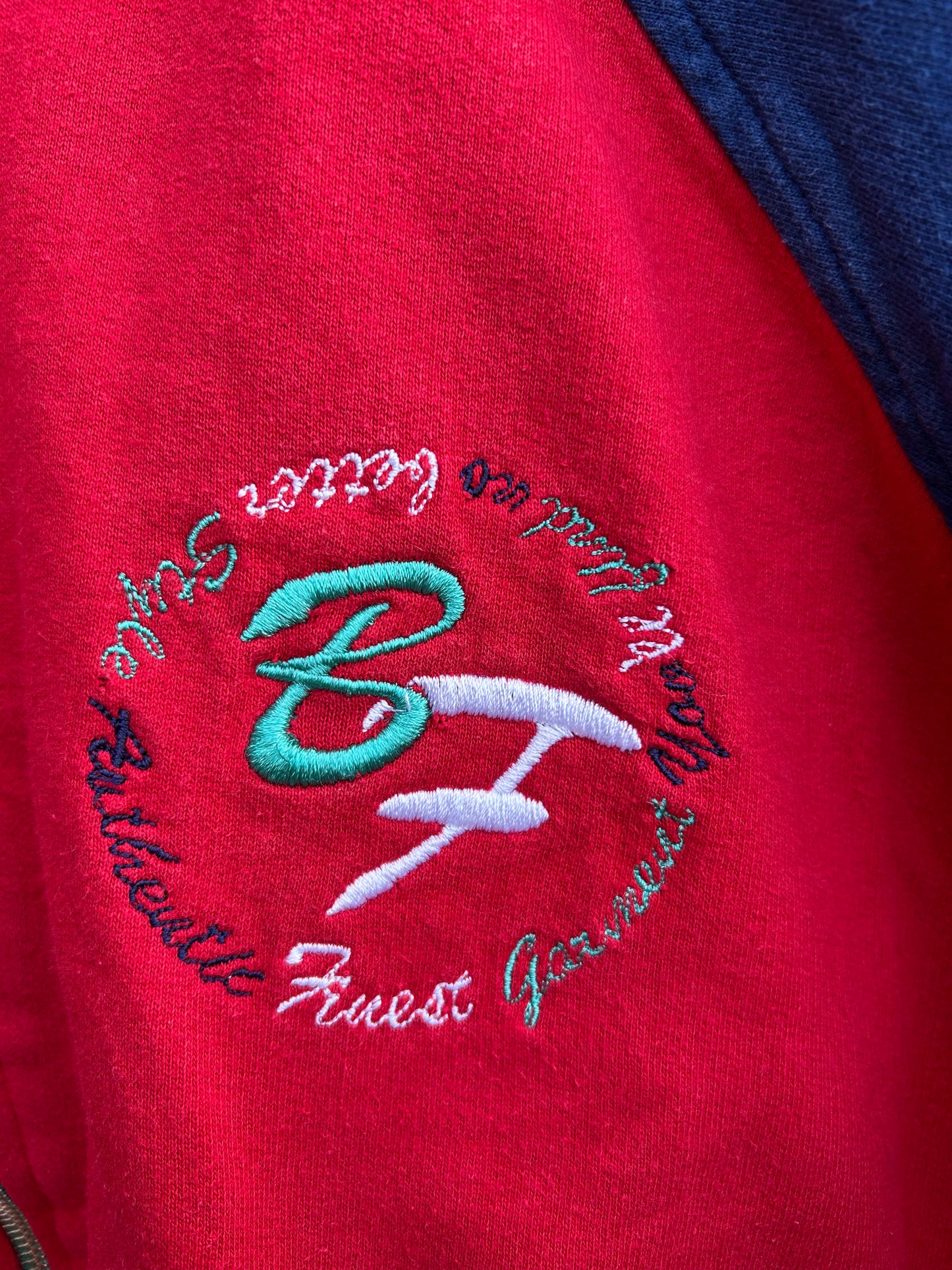 80s BF red sport jacket 11-12y (146-152cm)