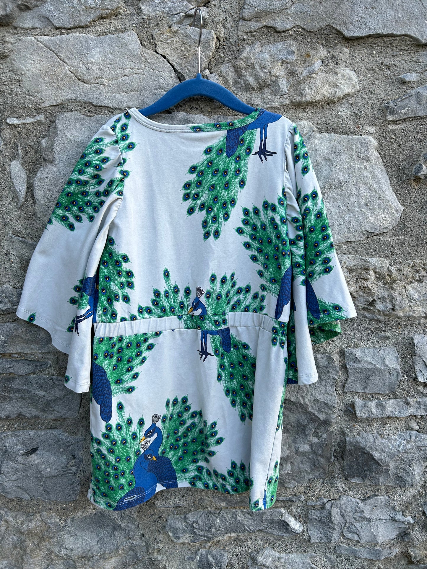 MR peacock dress 6-7y (116-122cm)