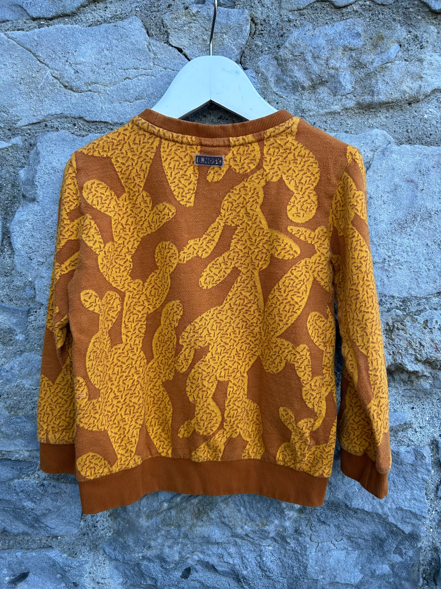 Brown sweatshirt 5-6y (110-116cm)