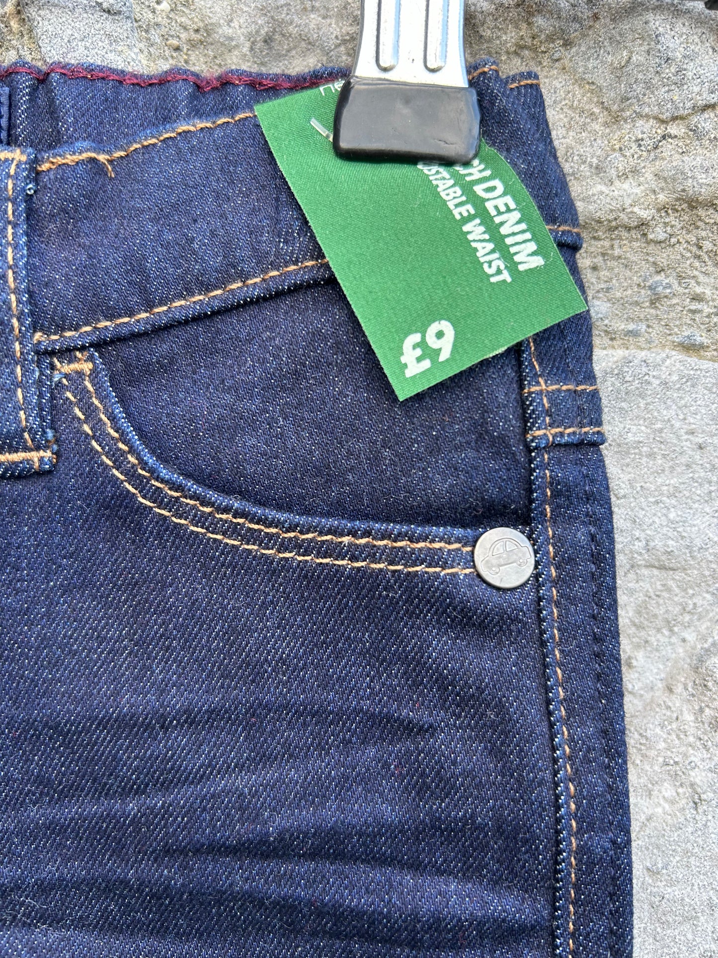 Navy skiny jeans 9-12m (74-80cm)