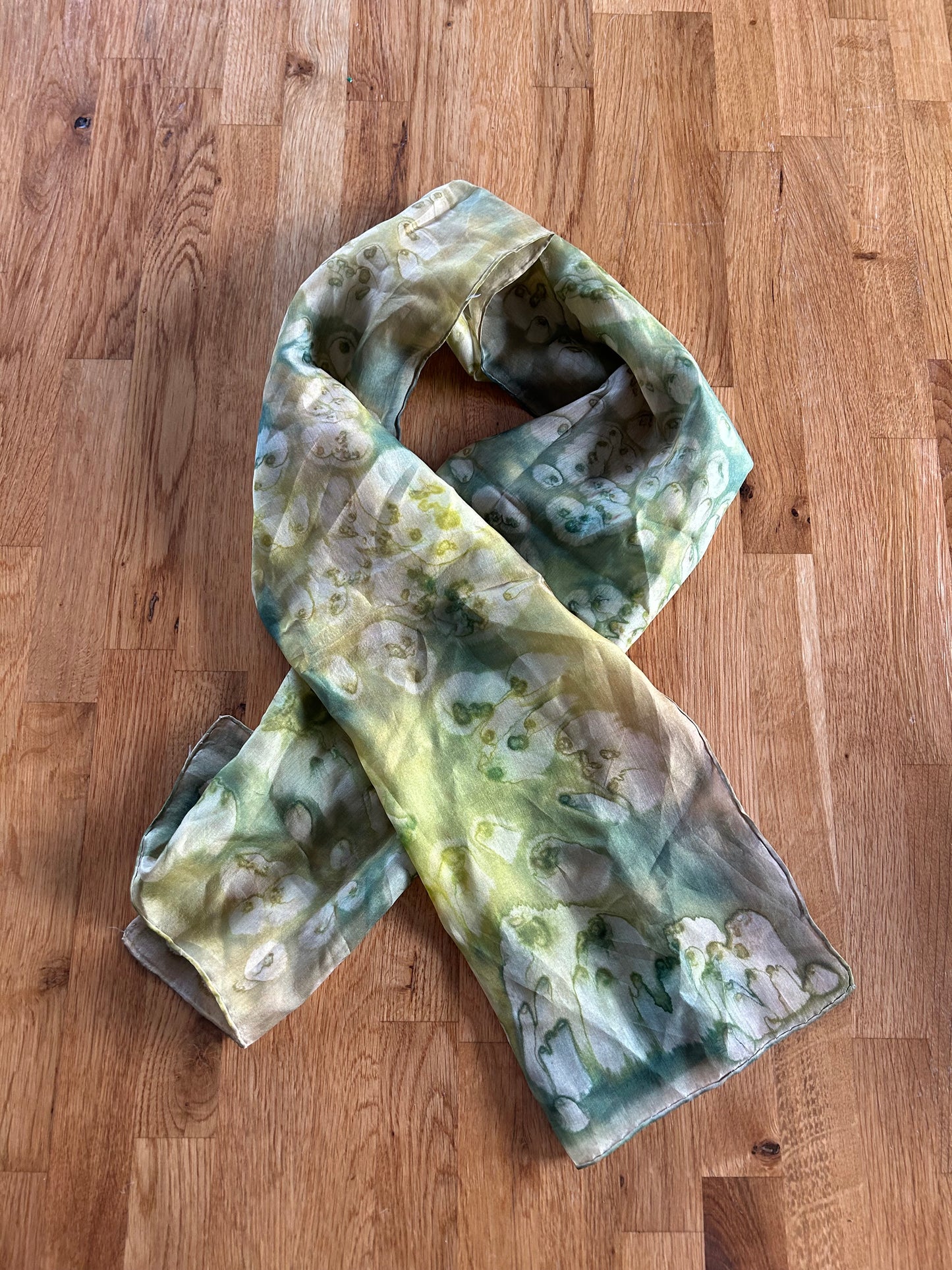 Green ombre scarf
