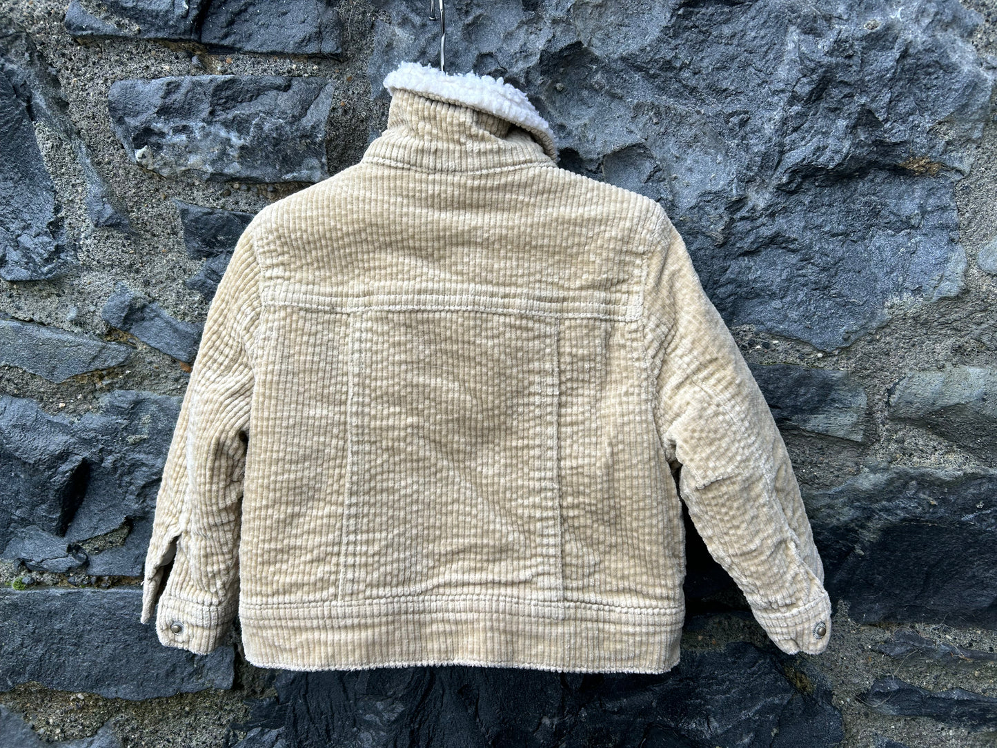 Beige cord jacket 9-12m (74-80cm)