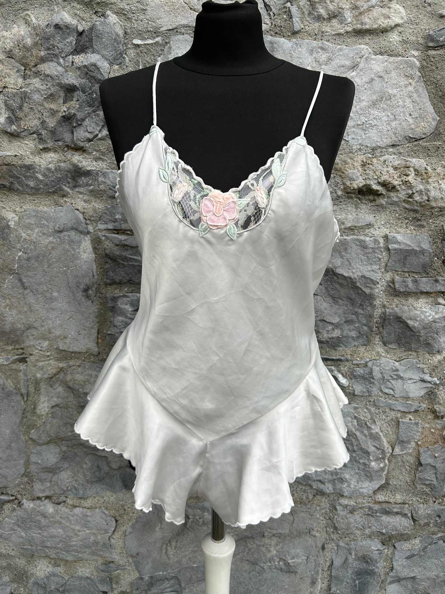 80s satin lingerie uk 12