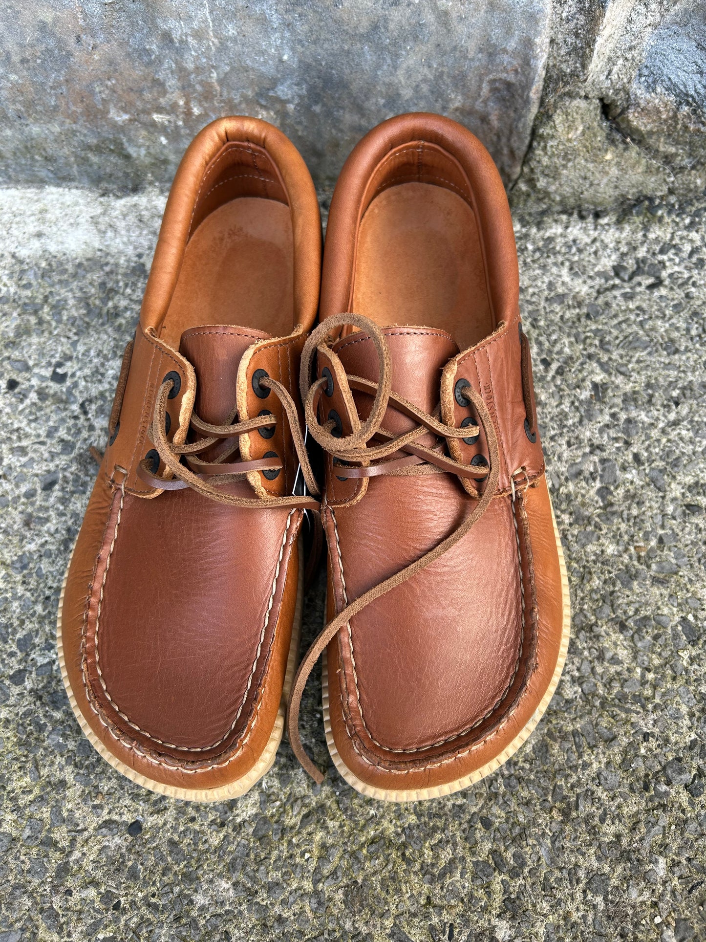 Leather Deck Style & Leather Lace Shoes uk 5 (eu 38)
