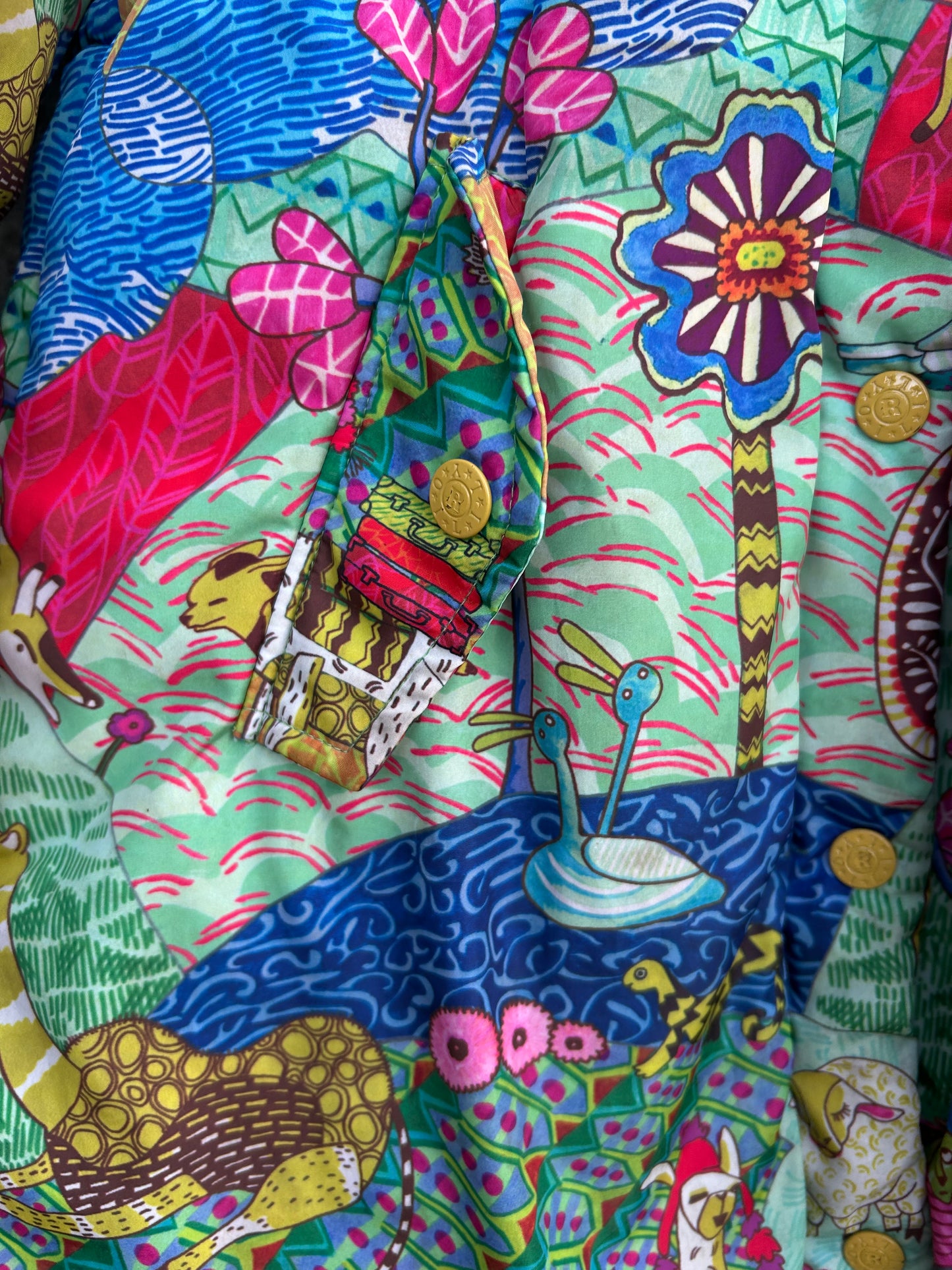 Colourful animals parka 8-9y (128-134cm)