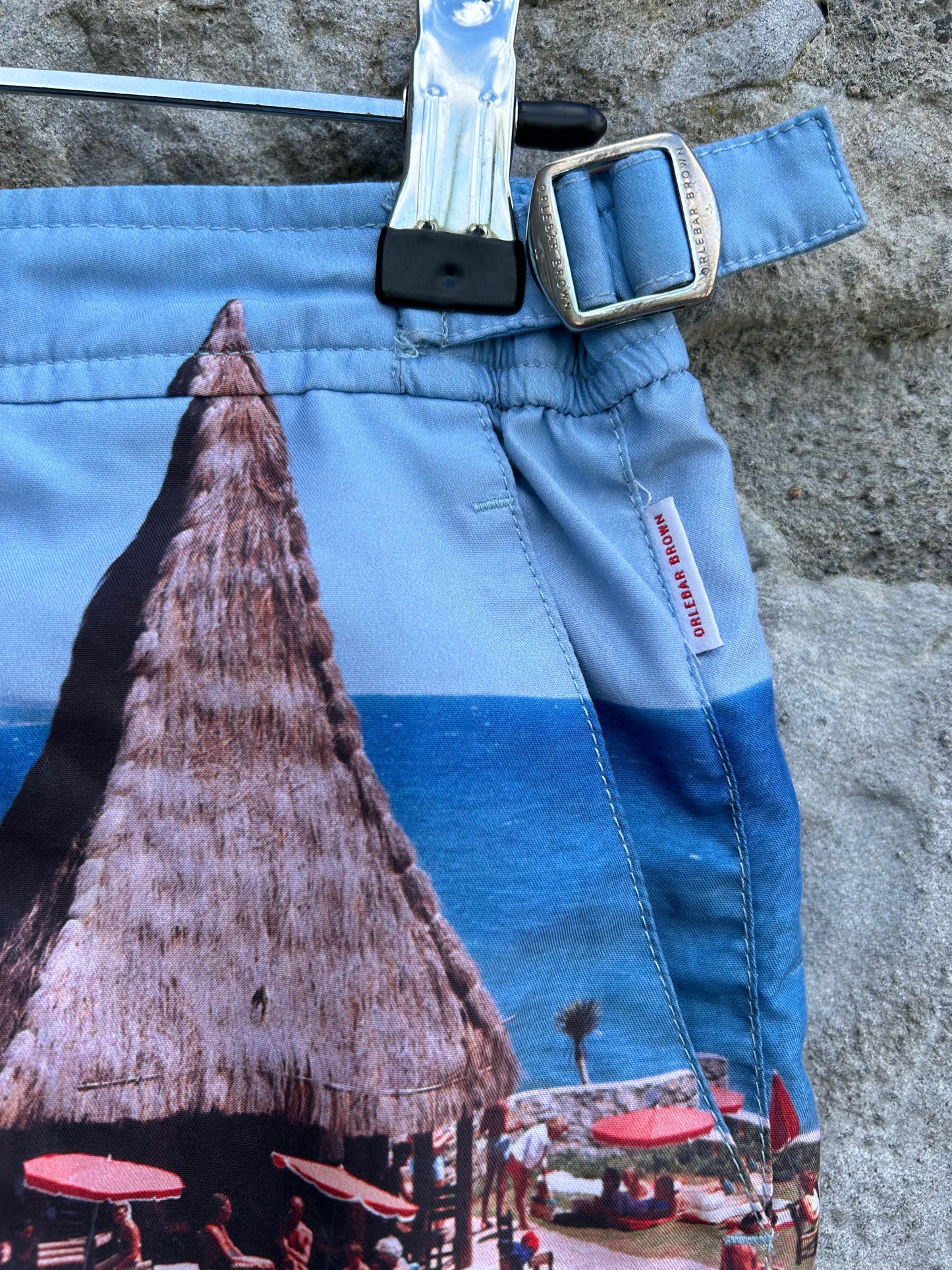 Tropical beach swim shorts 10y (140cm)
