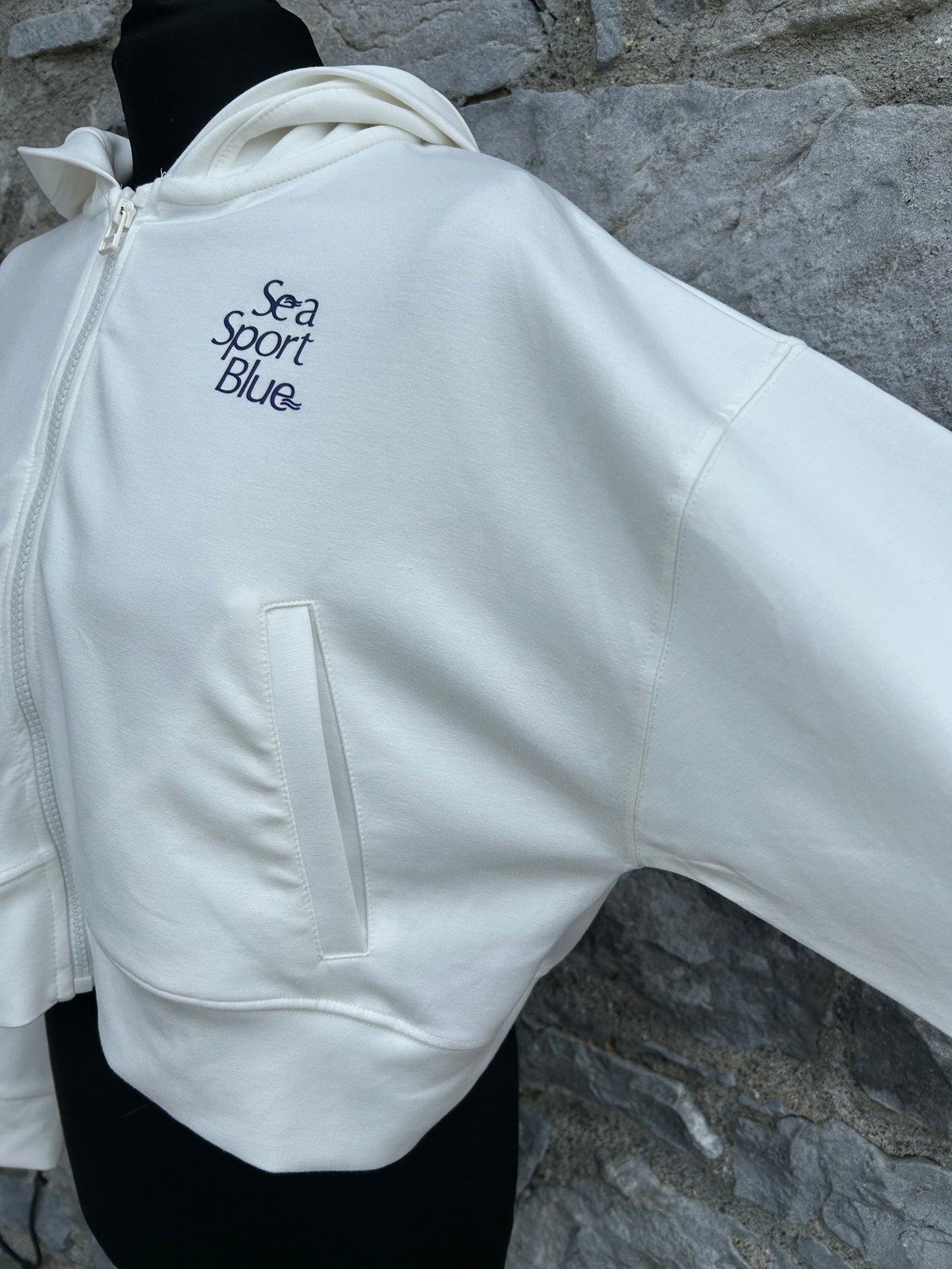Sea sport white hoodie 13-14y (158-164cm)