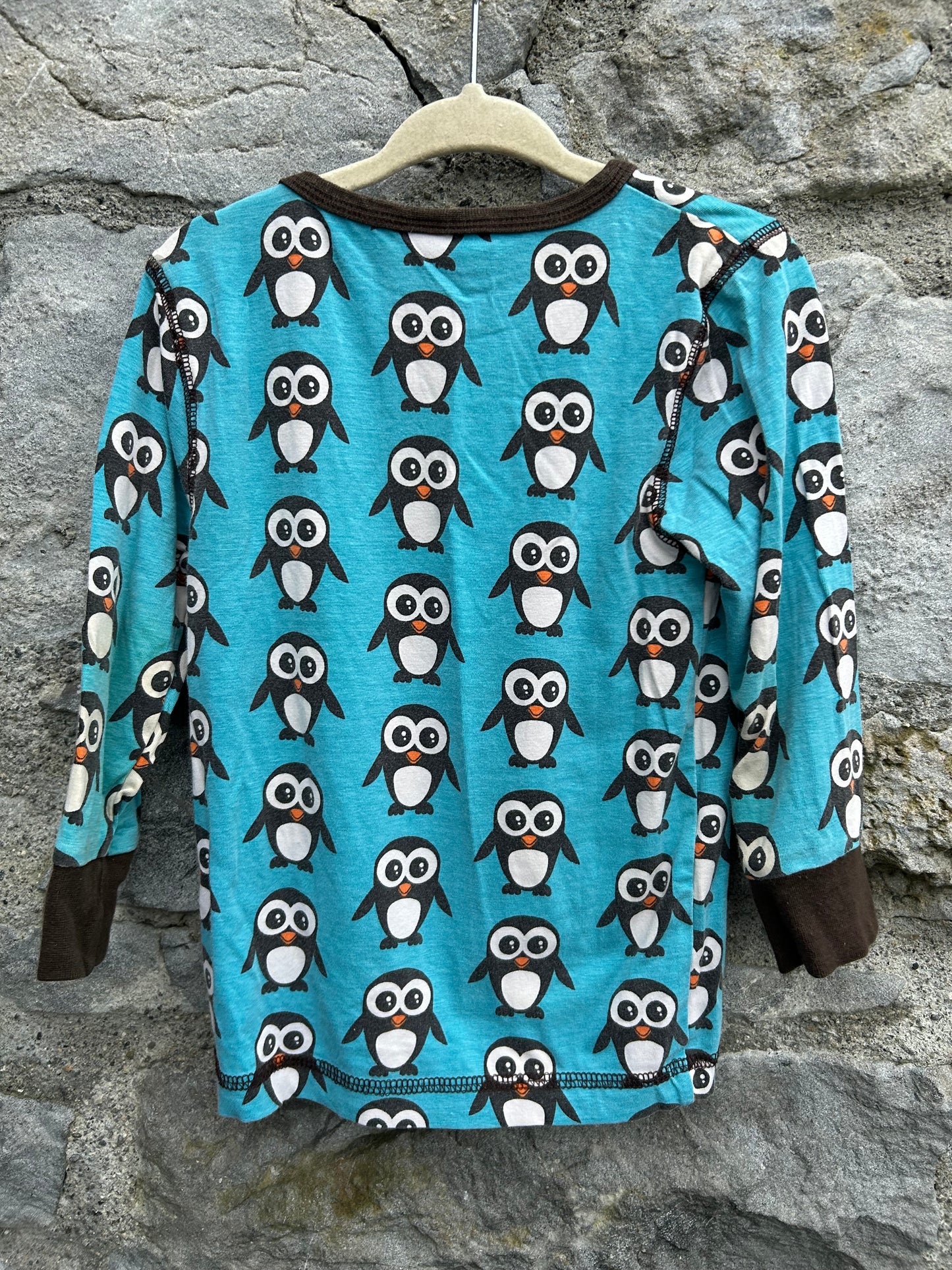 Penguins blue top 18-24m (86-92cm)