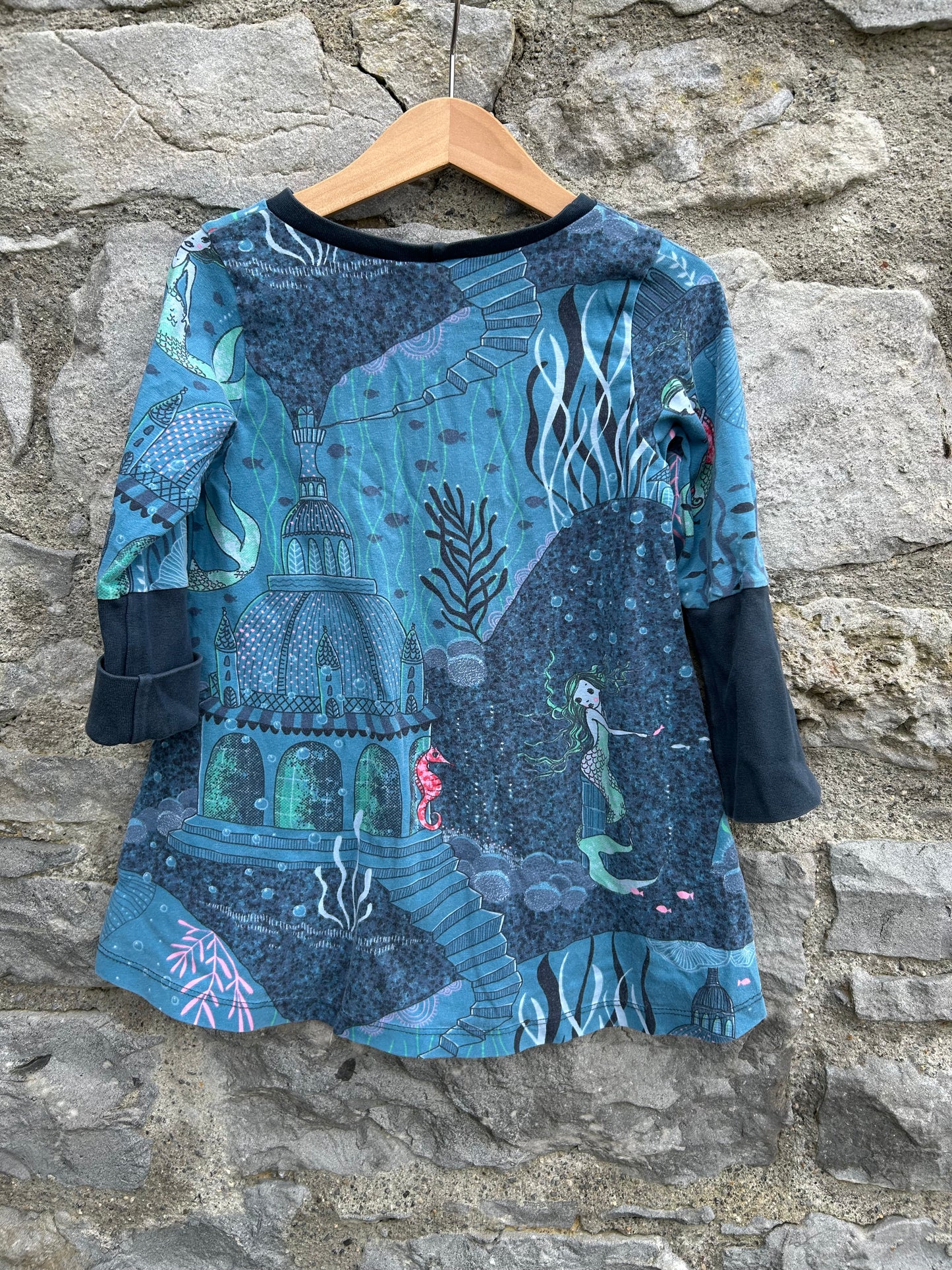 Blue Underwater dress 3-4y (98-104cm)