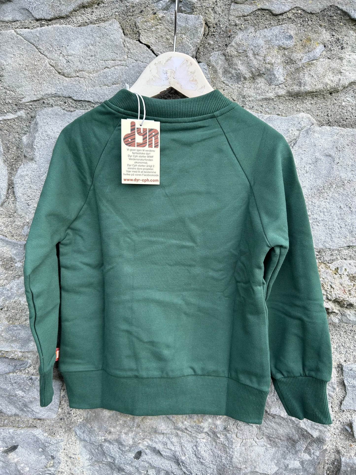 Mammoth green sweatshirt 4y (104cm)