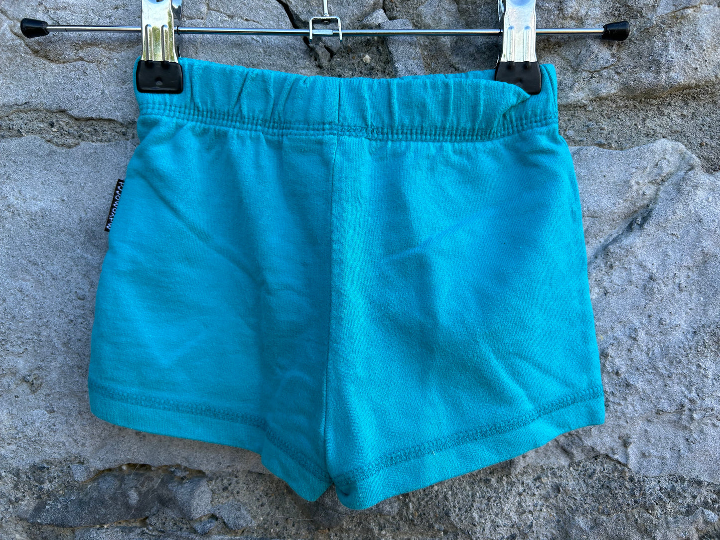Teal shorts 12-18m (80-86cm)