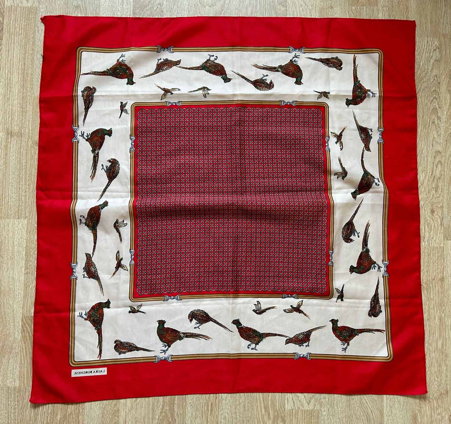 Pheasants scarf