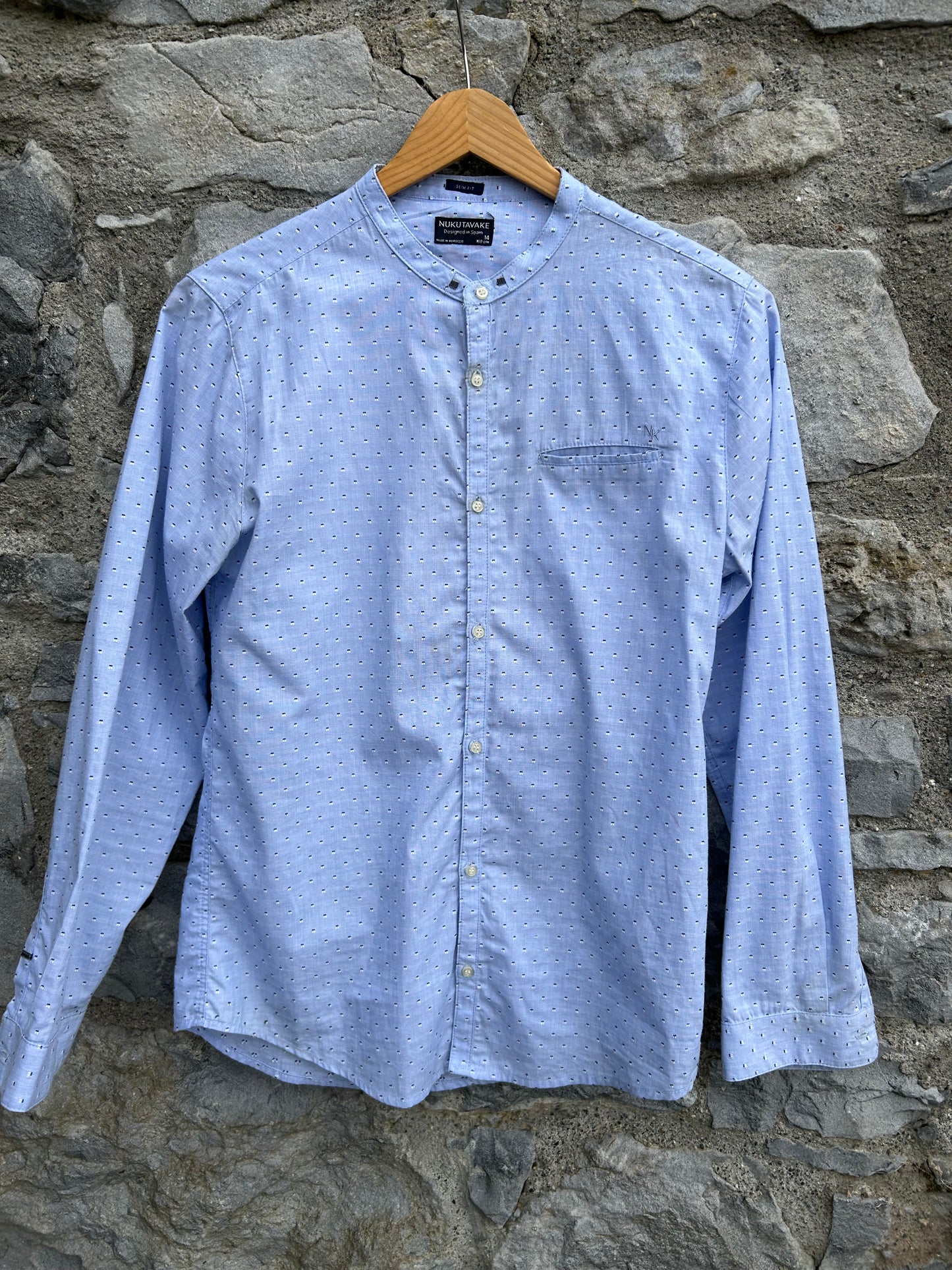 Blue shirt 13y (158cm)