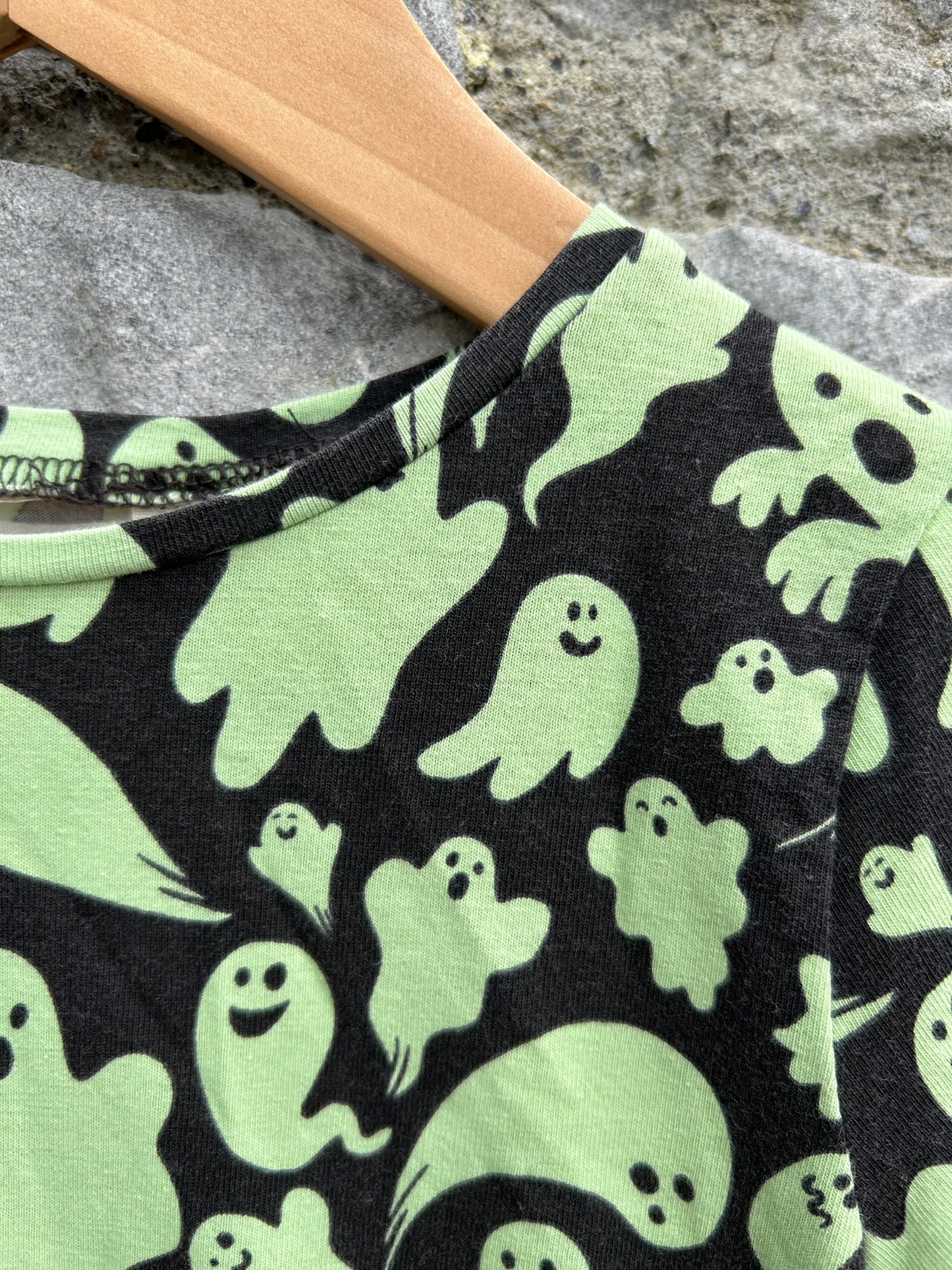 Green ghost top 5-6y (110-116cm)