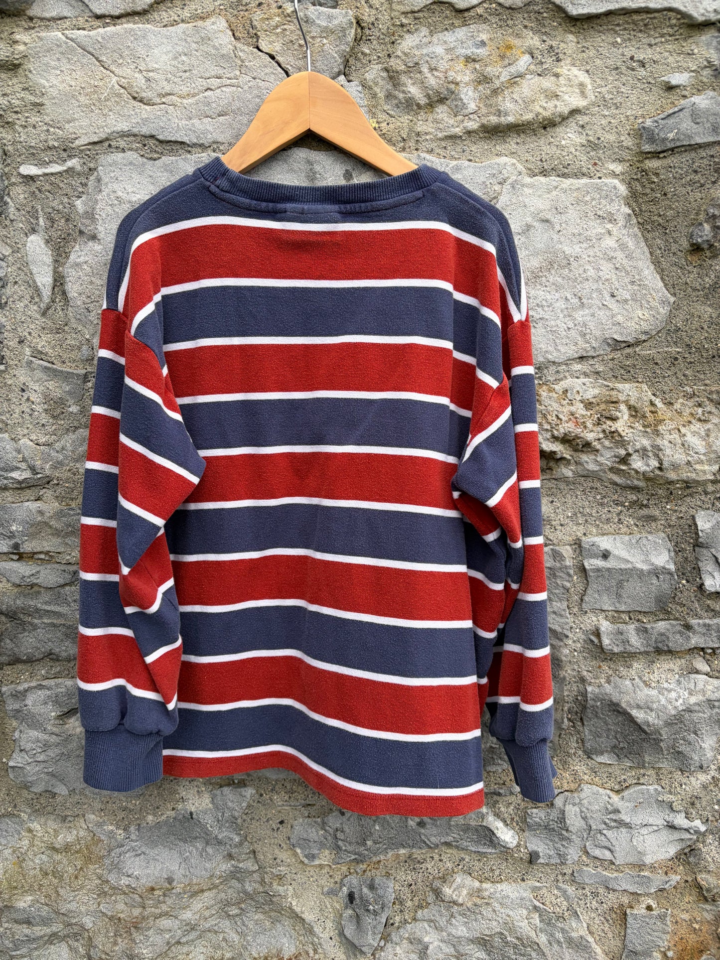 Navy&red sweatshirt 10y (140cm)