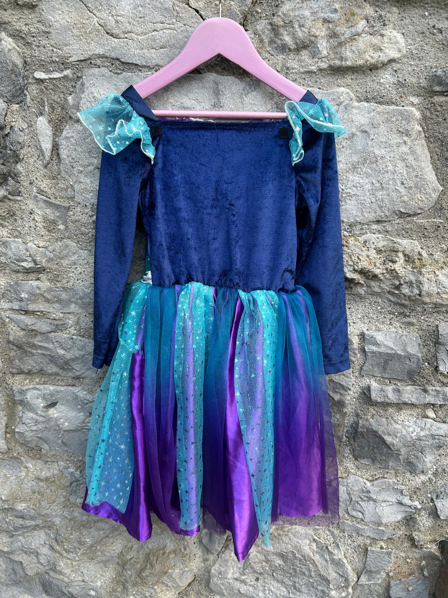 Unicorn dress 5-6y (110-116cm)