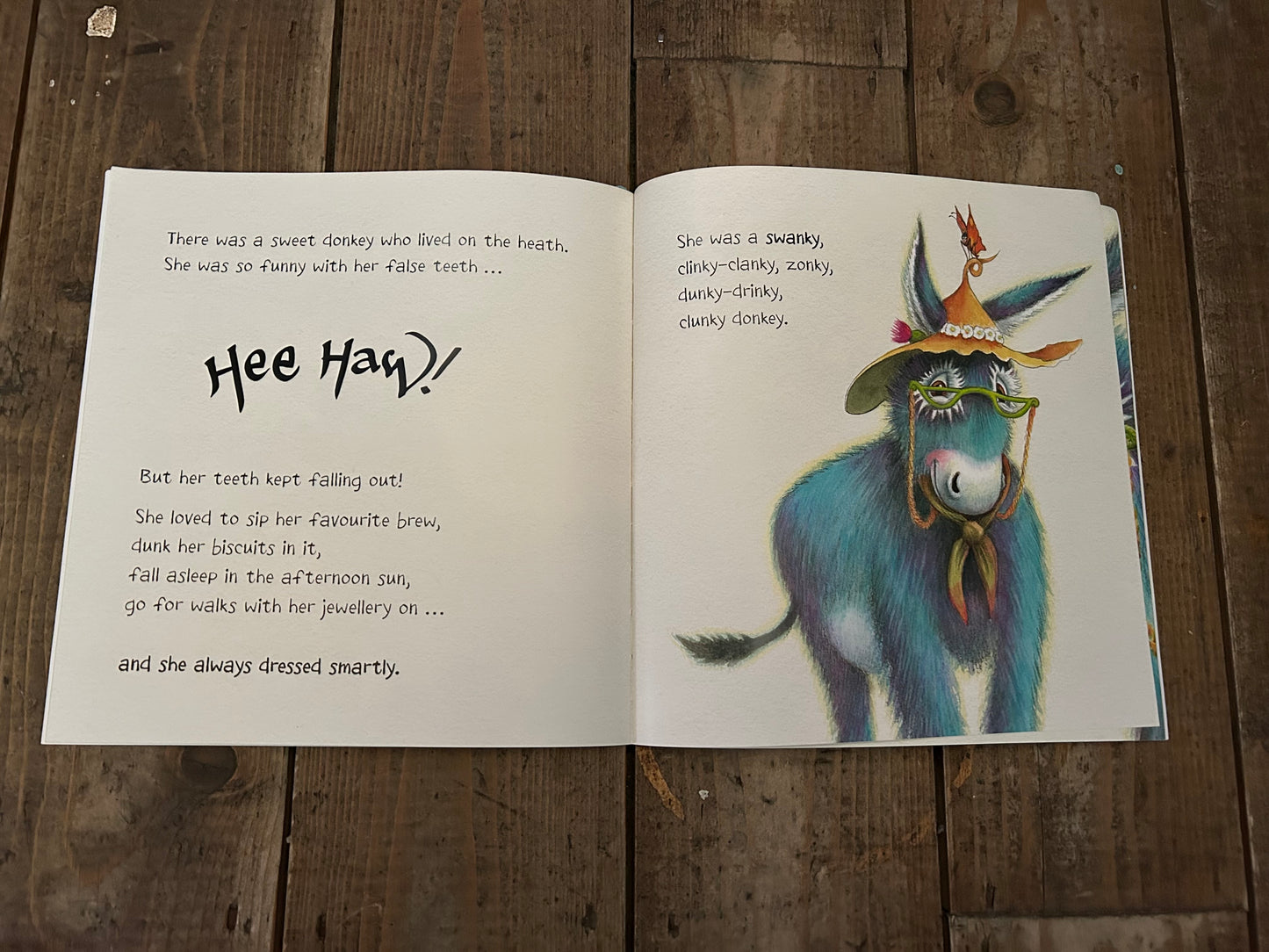 The grinny granny donkey