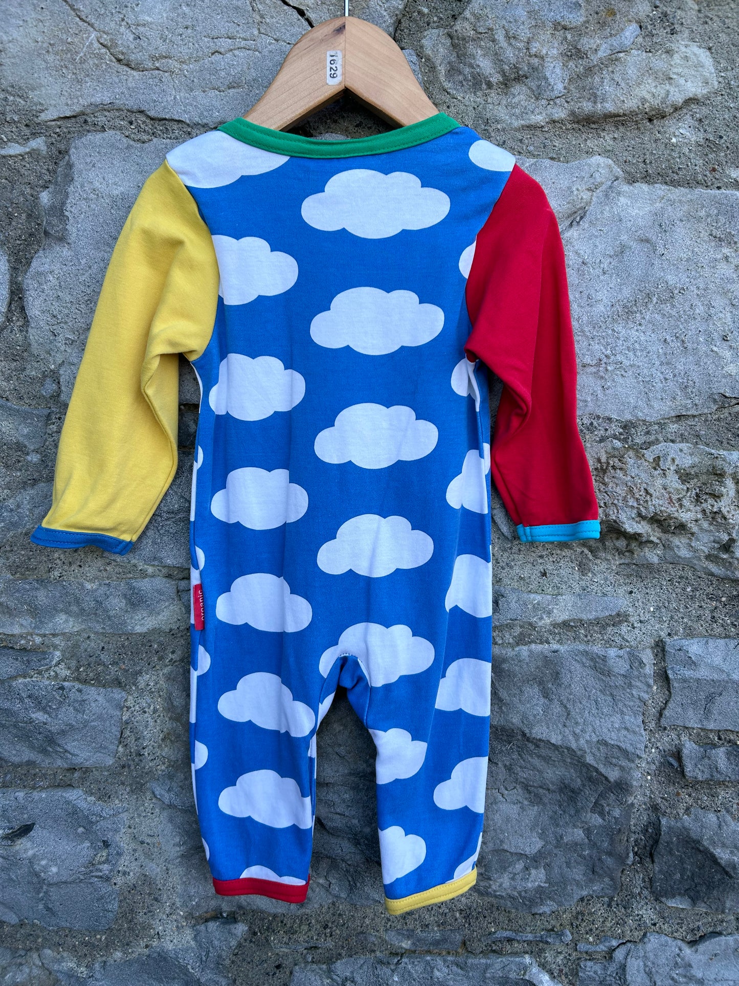 Clouds&rainbow onesie 6-12m (68-80cm)