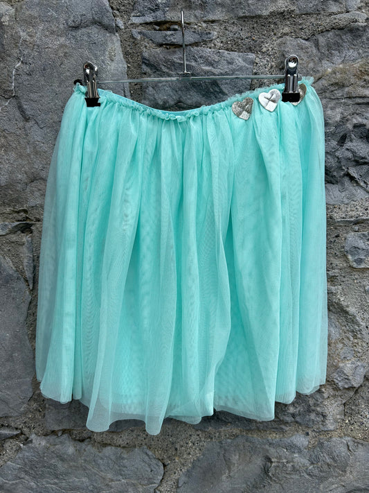 Mint tulle skirt  11-12y (146-152cm)
