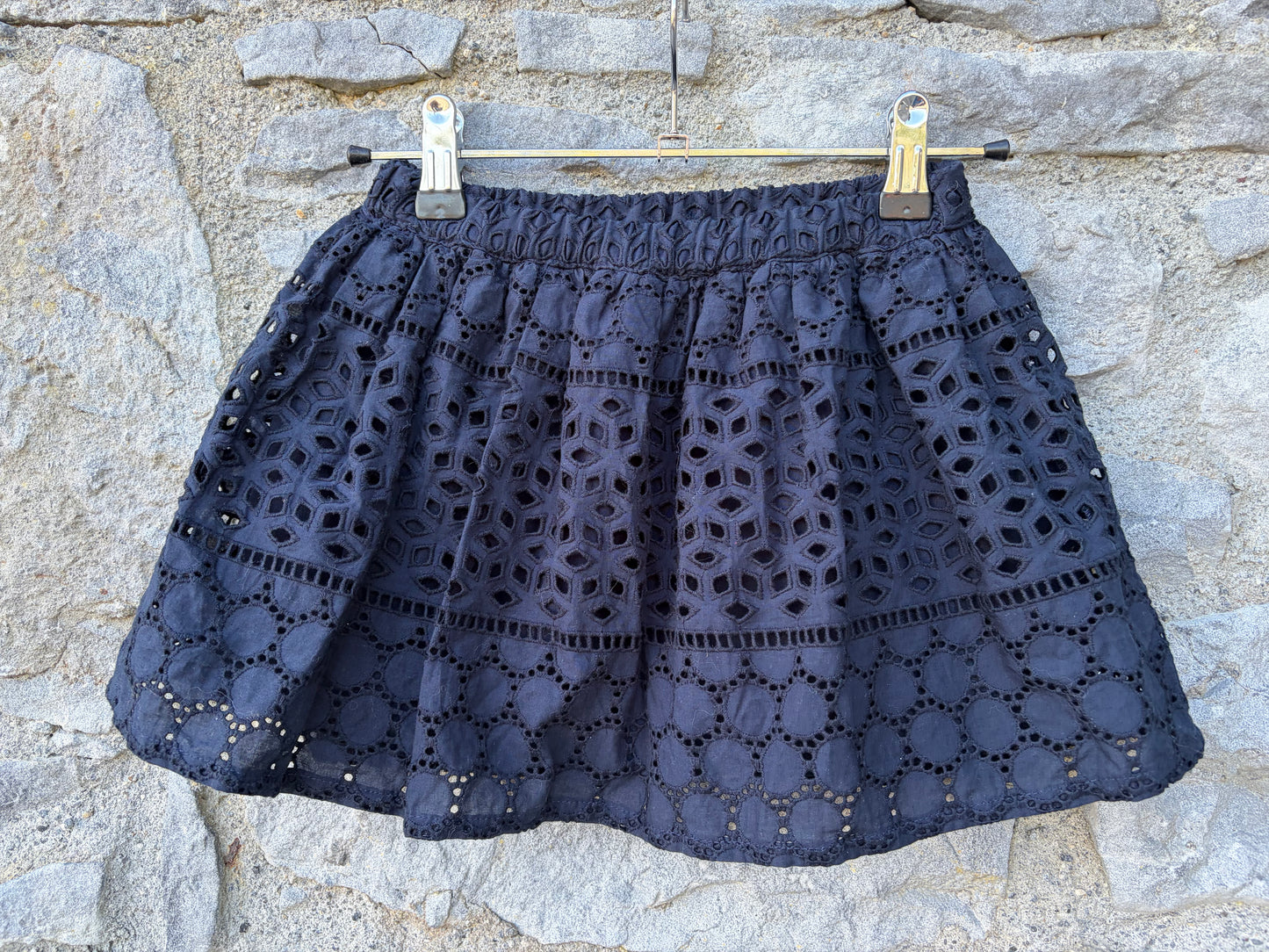 Broderie navy skirt 5-6y (110-116cm)