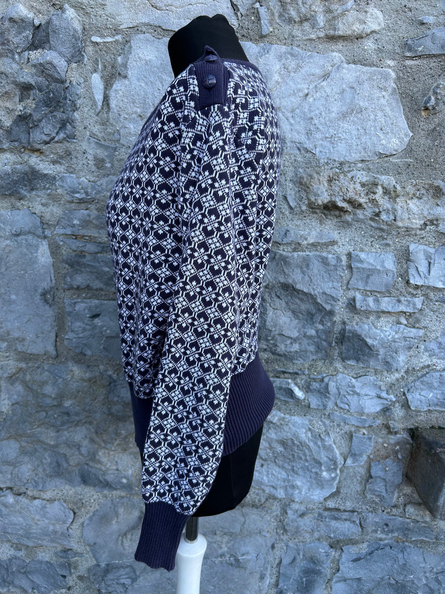 Geometric pattern short jumper uk 10-12