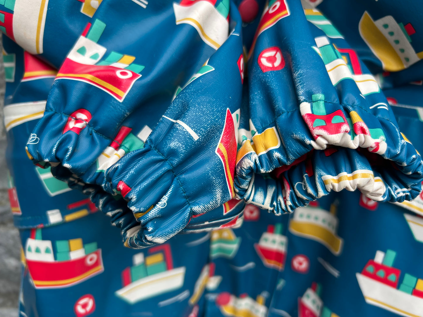 Sail the seas puddle buster coat 6-7y (116-122cm)
