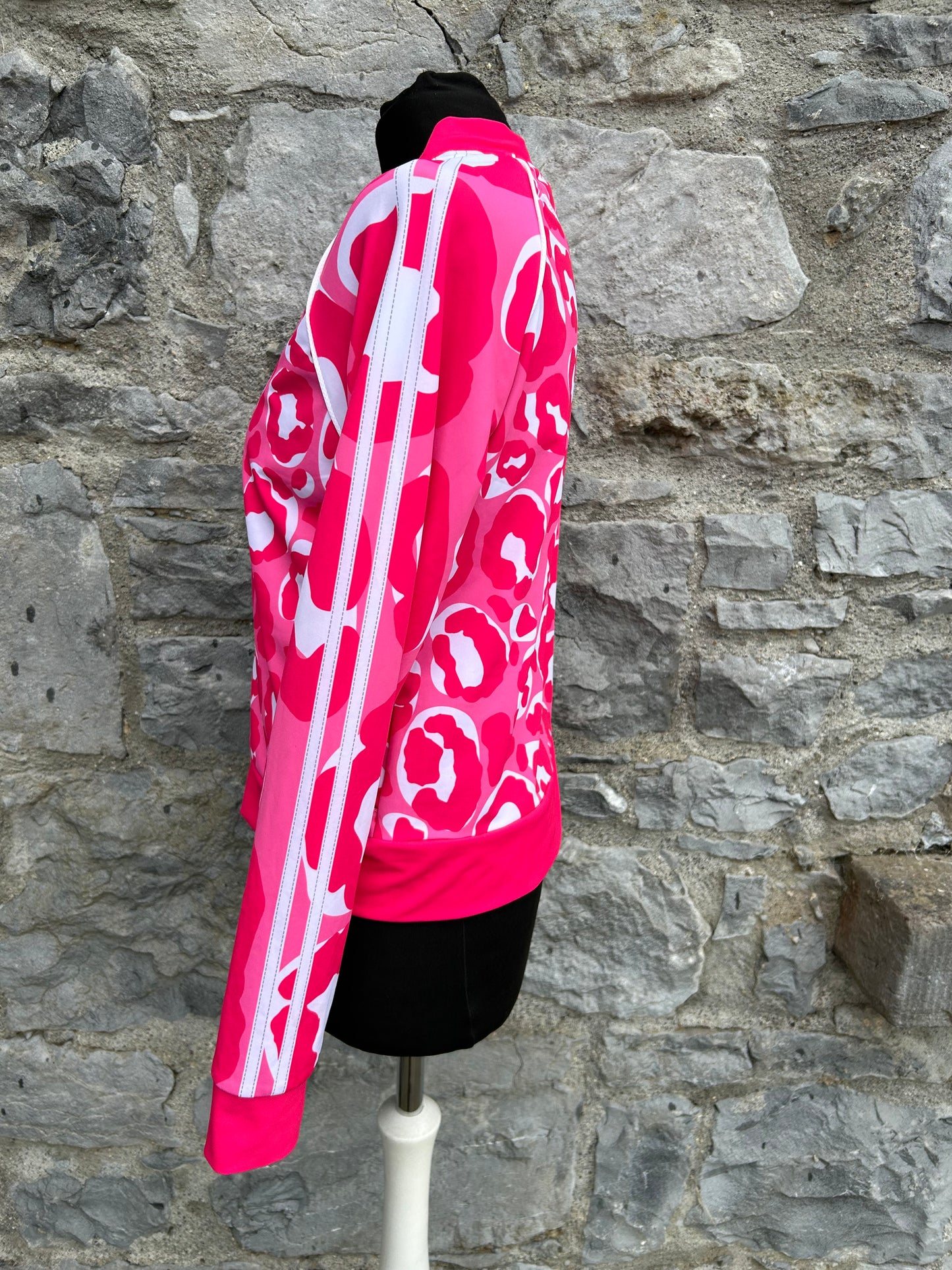 Pink abstract sport jacket 13-14y (158-164cm)