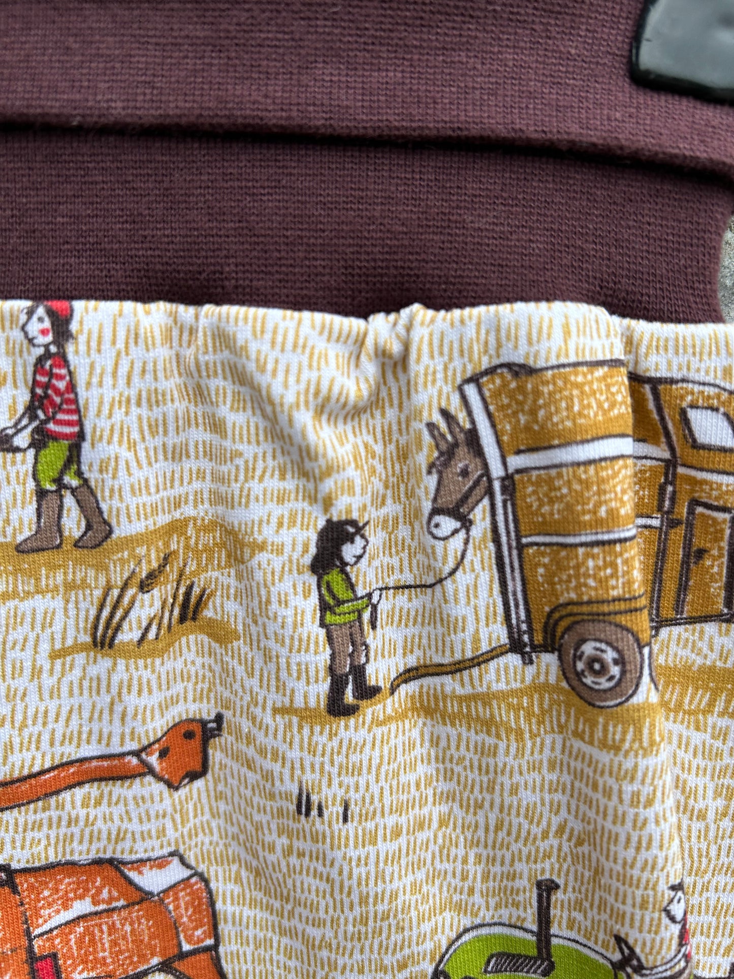 Brown farm parsnip pants 3-6m (62-68cm)